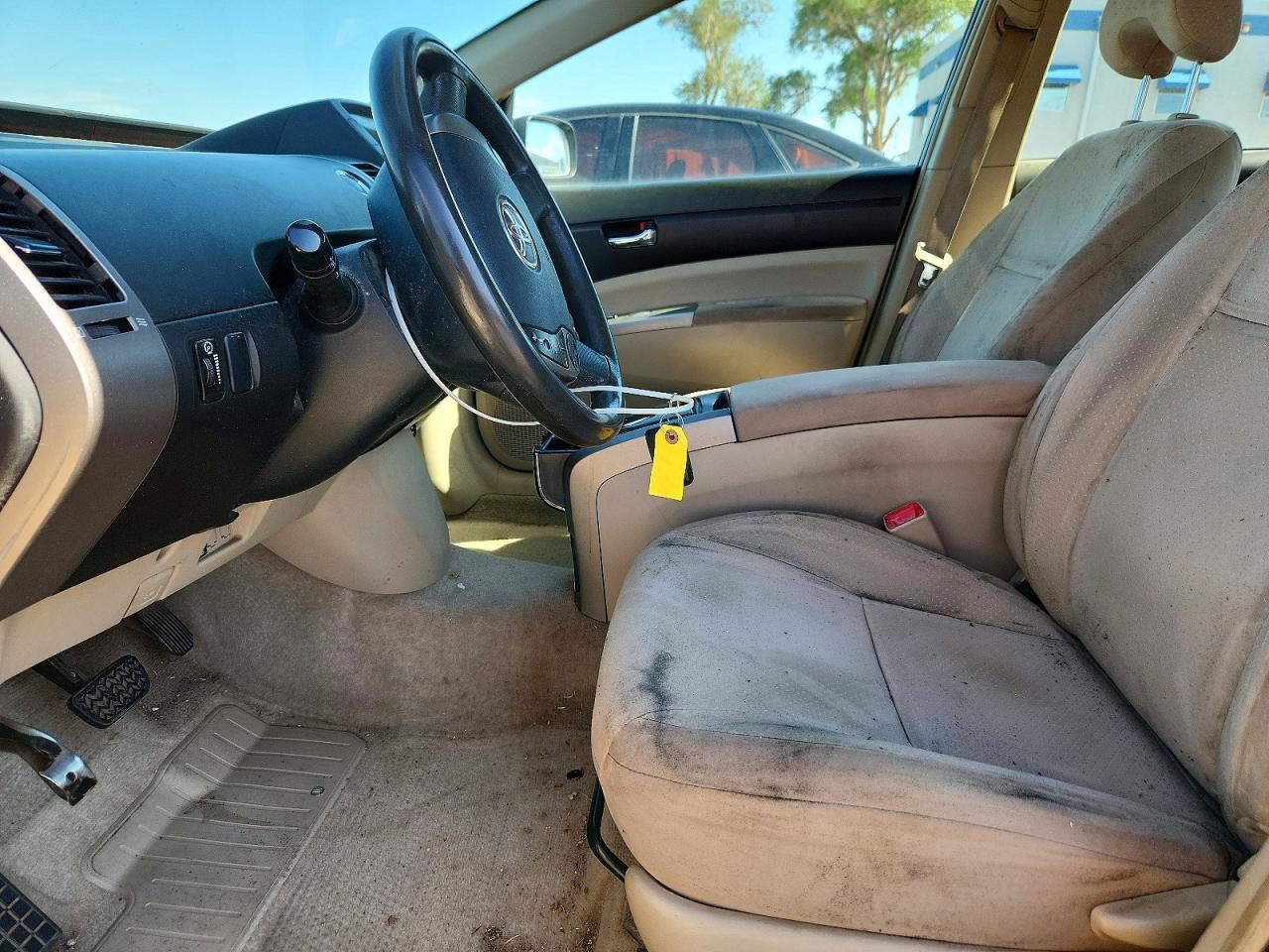 2005 Toyota Prius Base Gray vin: JTDKB20U353023926