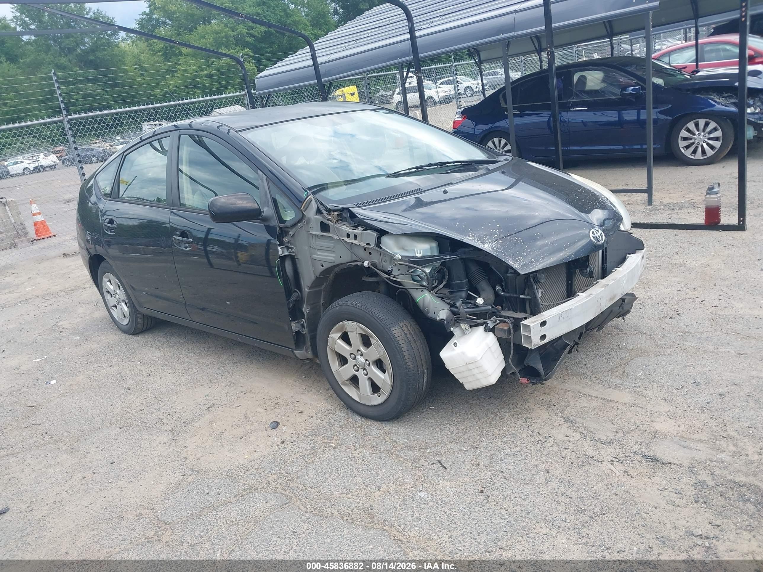 2005 Toyota Prius   Black vin: JTDKB20U353055579