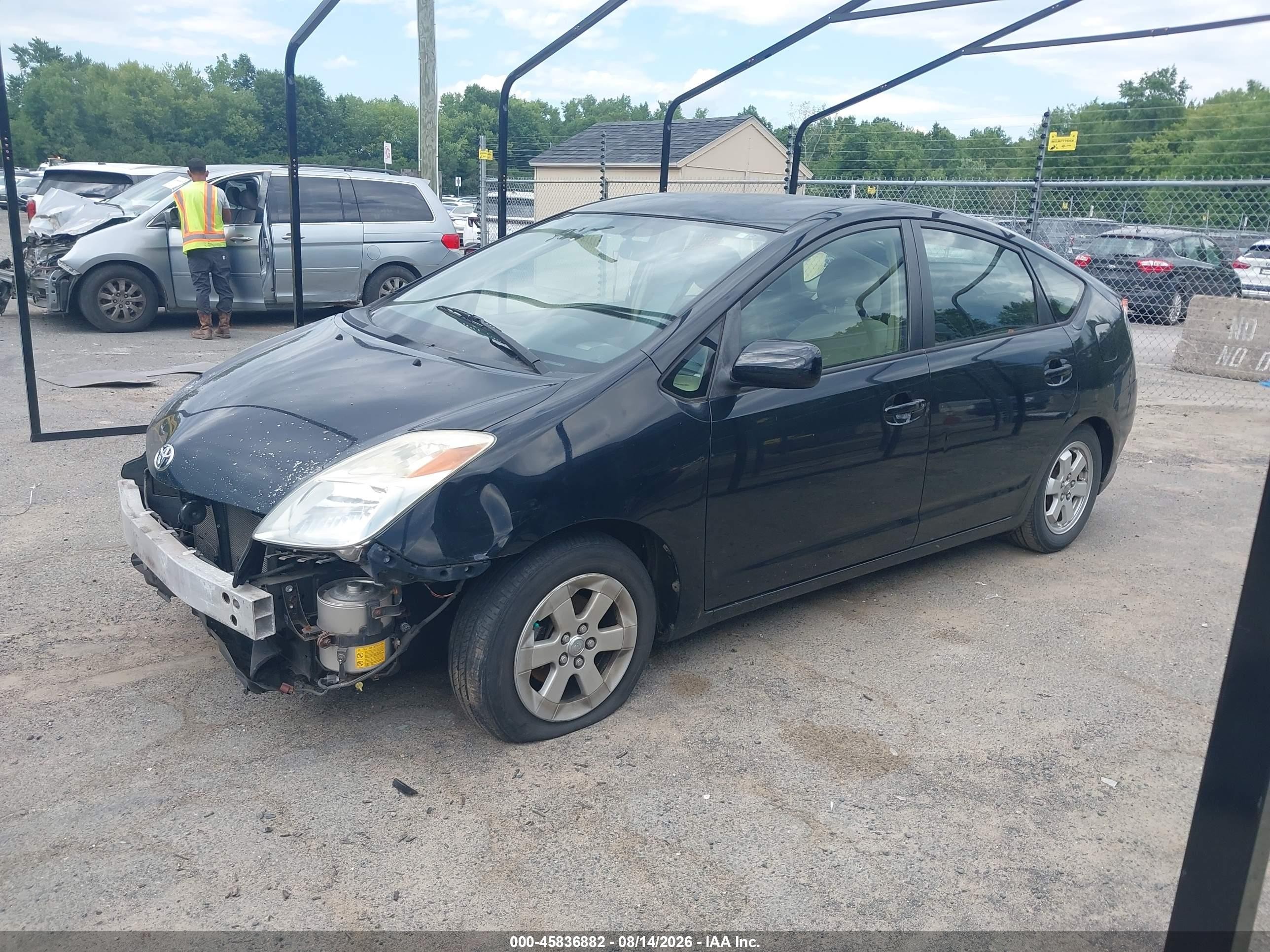 2005 Toyota Prius   Black vin: JTDKB20U353055579