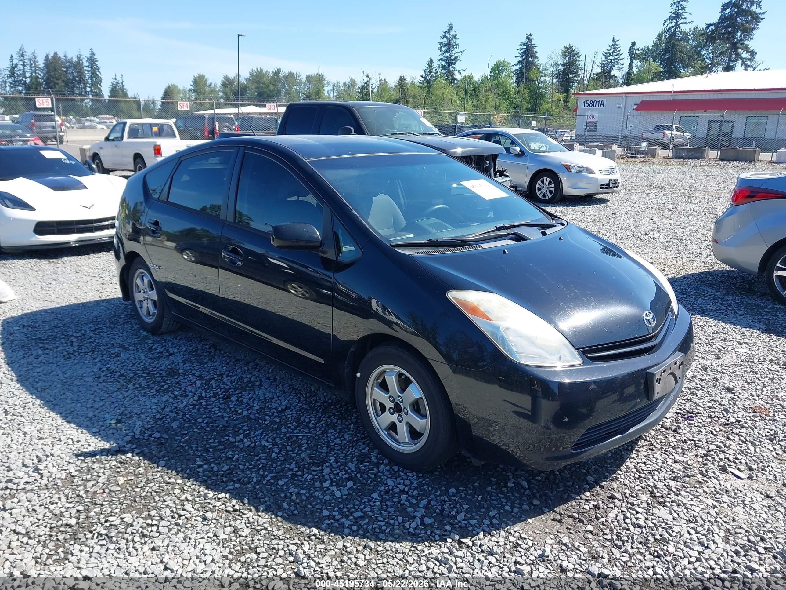 2005 Toyota Prius   Черный vin: JTDKB20U353094804