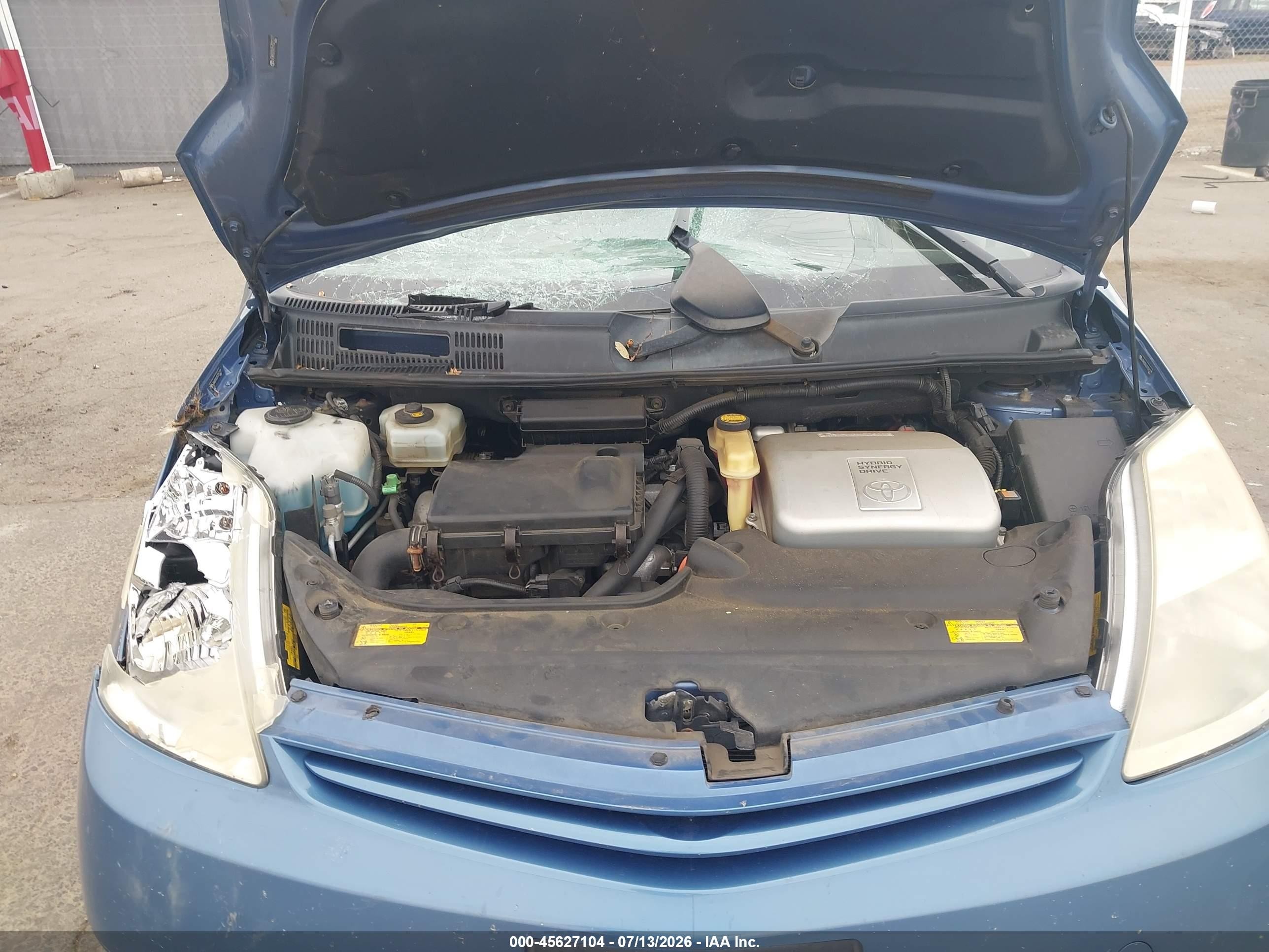 2005 Toyota Prius   Синий vin: JTDKB20U357021277