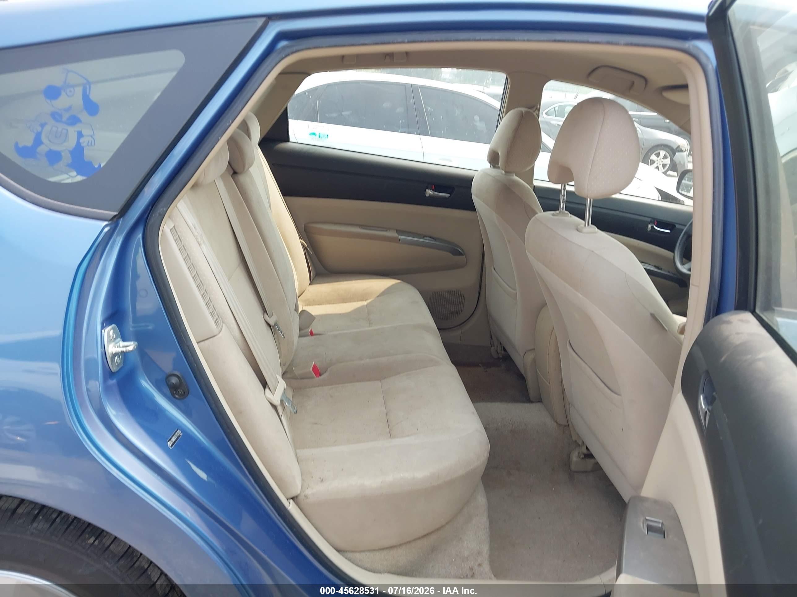 2005 Toyota Prius   Light Blue vin: JTDKB20U357037303