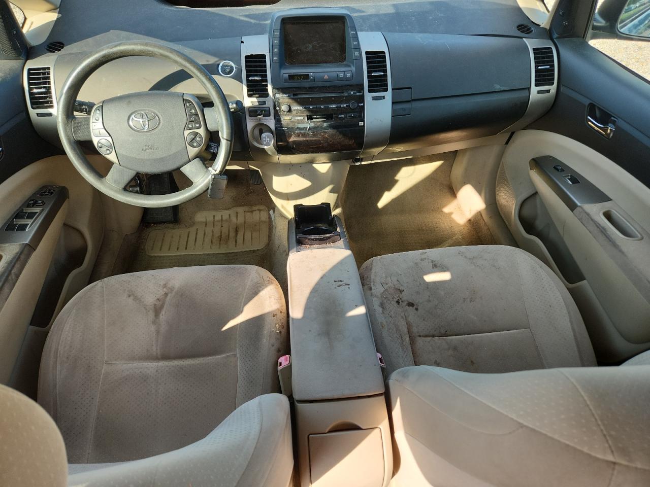 2005 Toyota Prius Base Blue vin: JTDKB20U357038743