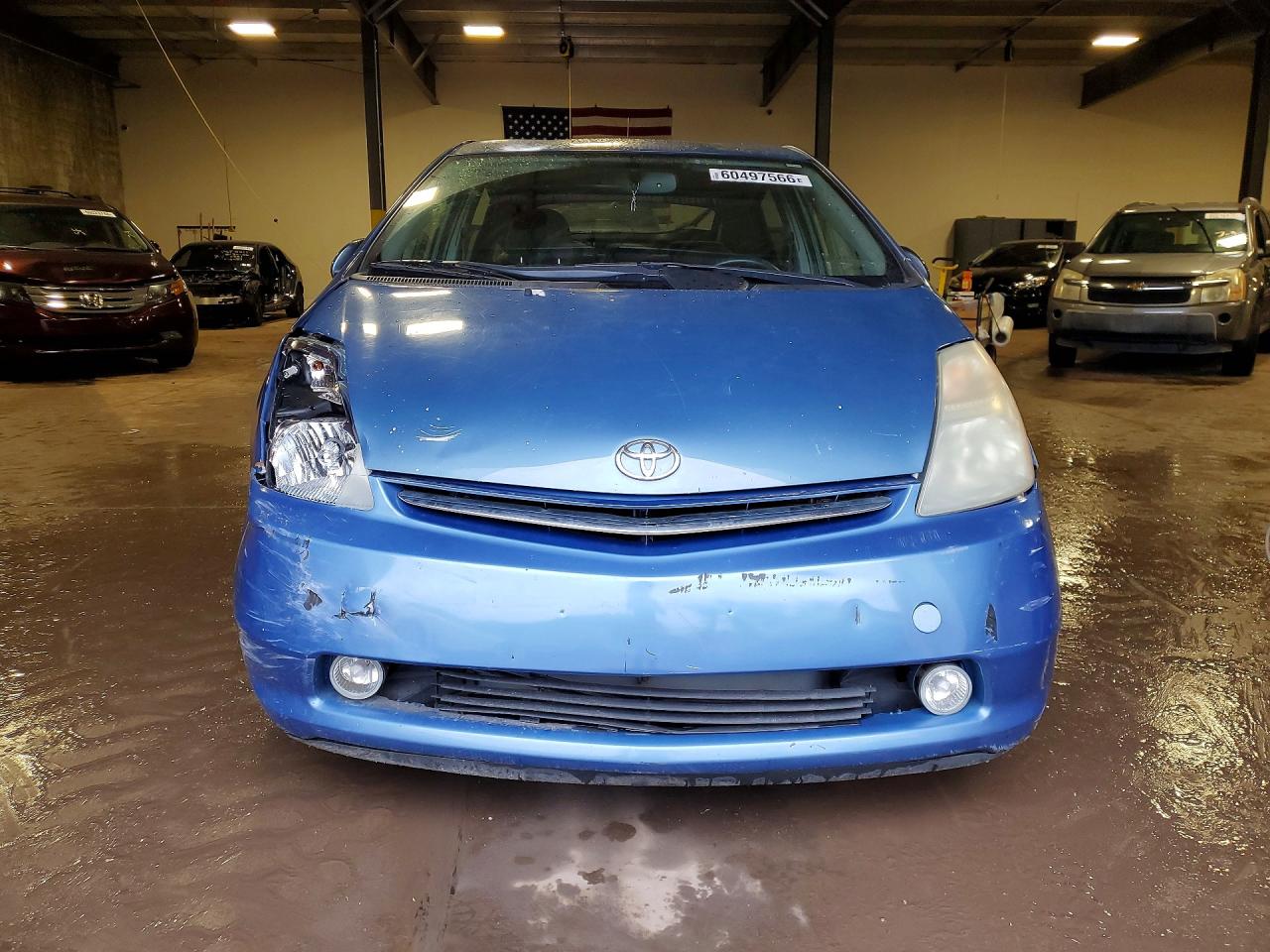 2006 Toyota Prius Base Blue vin: JTDKB20U363145039