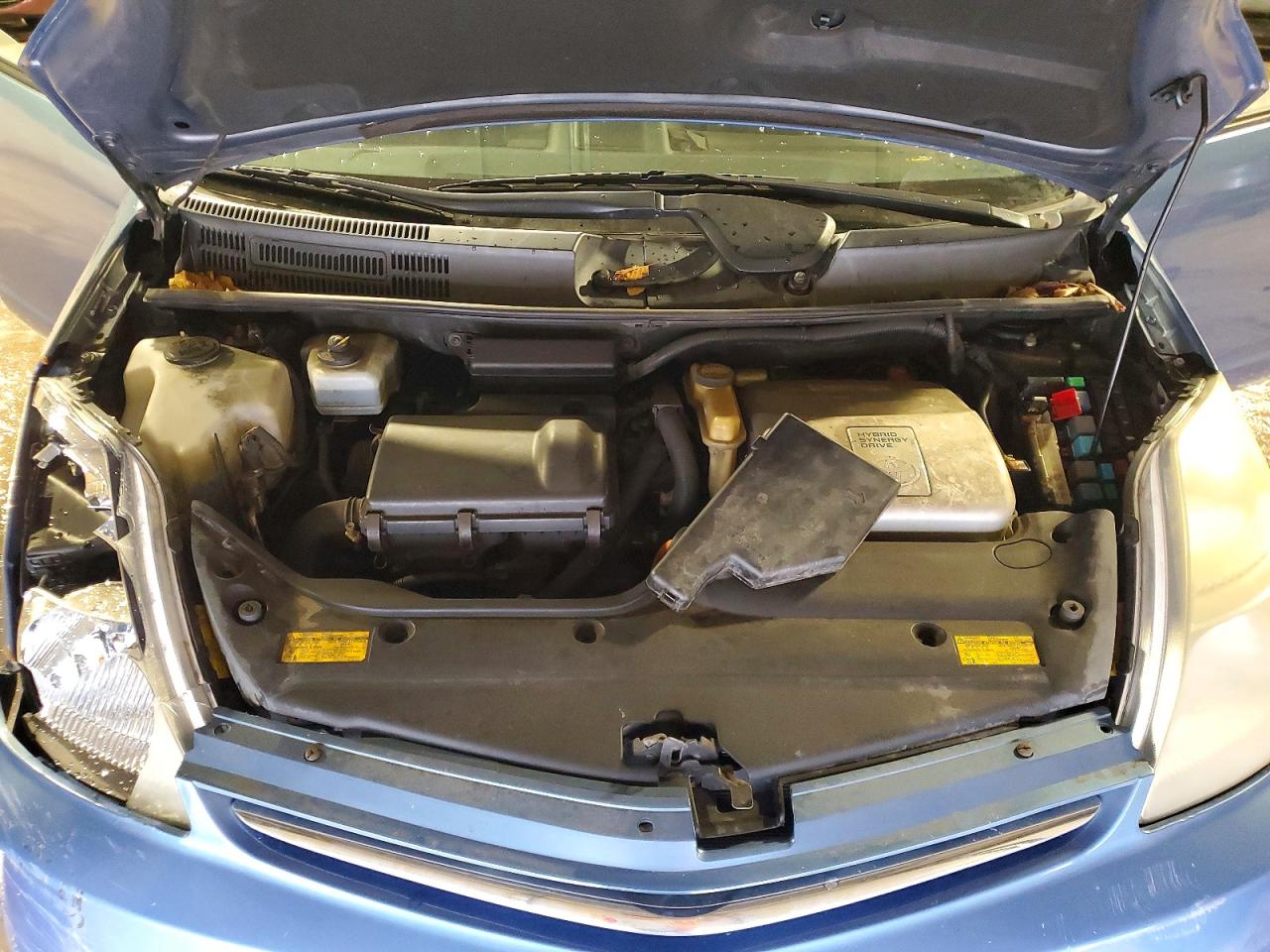 2006 Toyota Prius Base Blue vin: JTDKB20U363145039