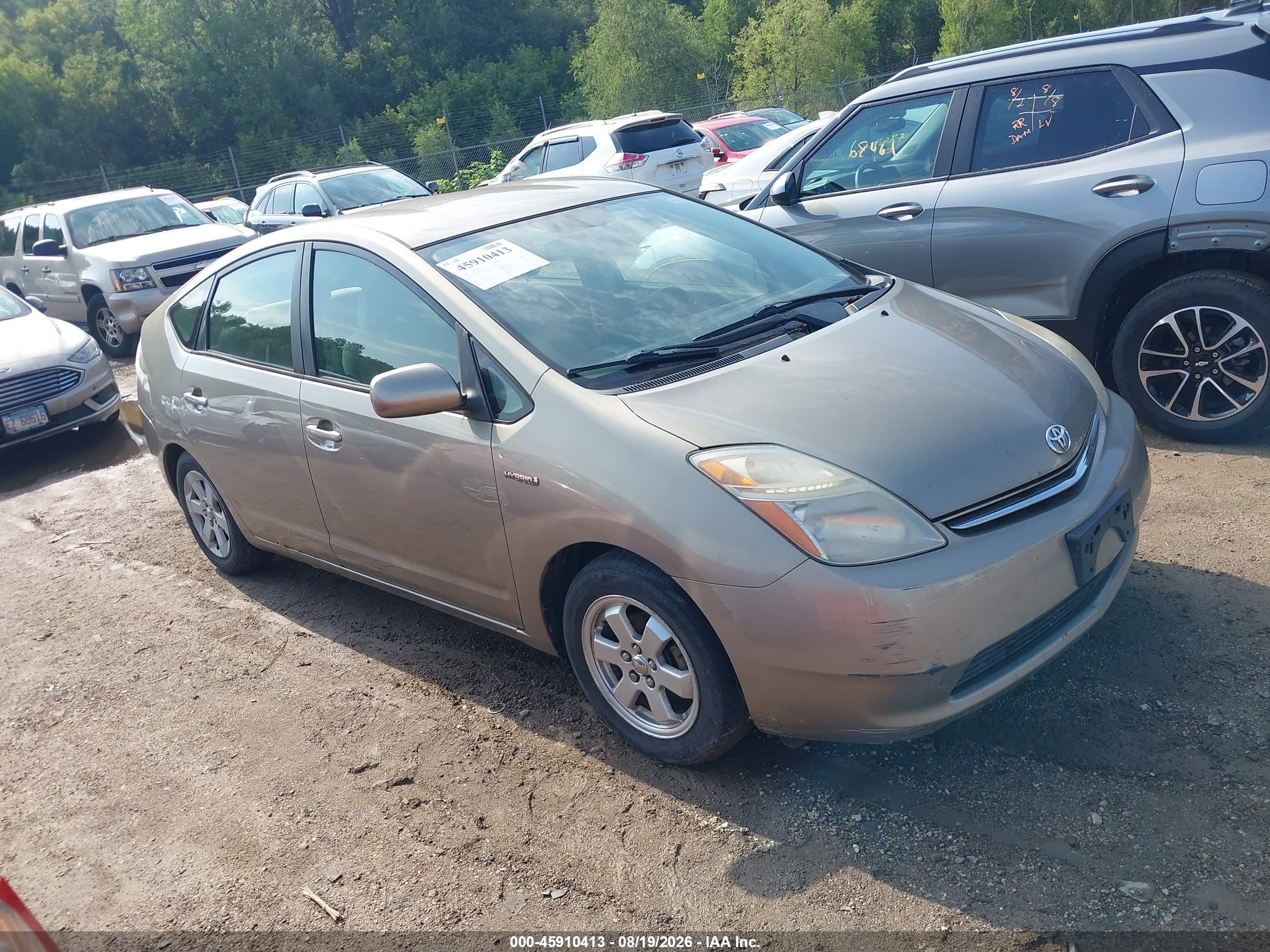 2006 Toyota Prius   Gold vin: JTDKB20U363147826