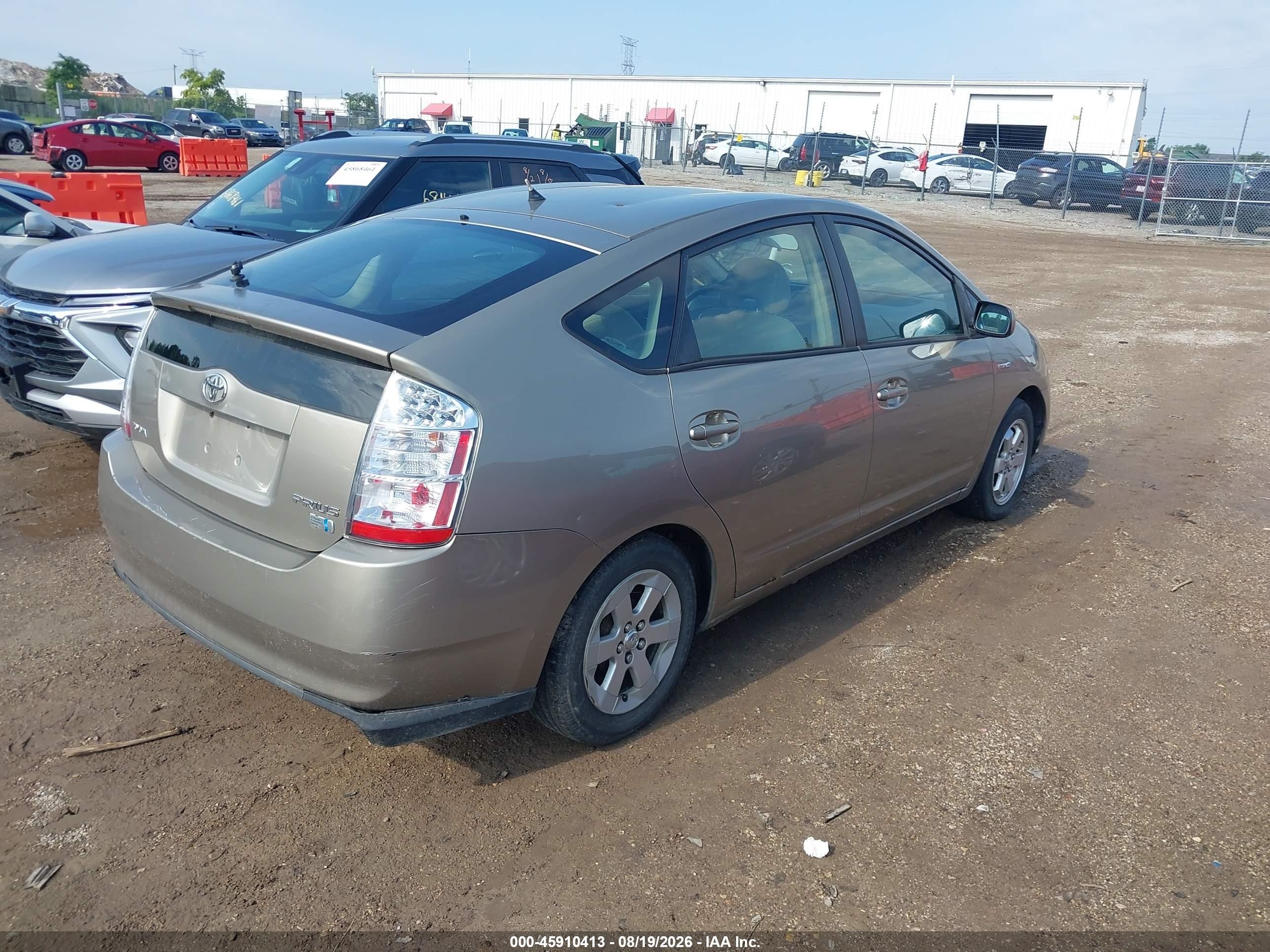 2006 Toyota Prius   Gold vin: JTDKB20U363147826