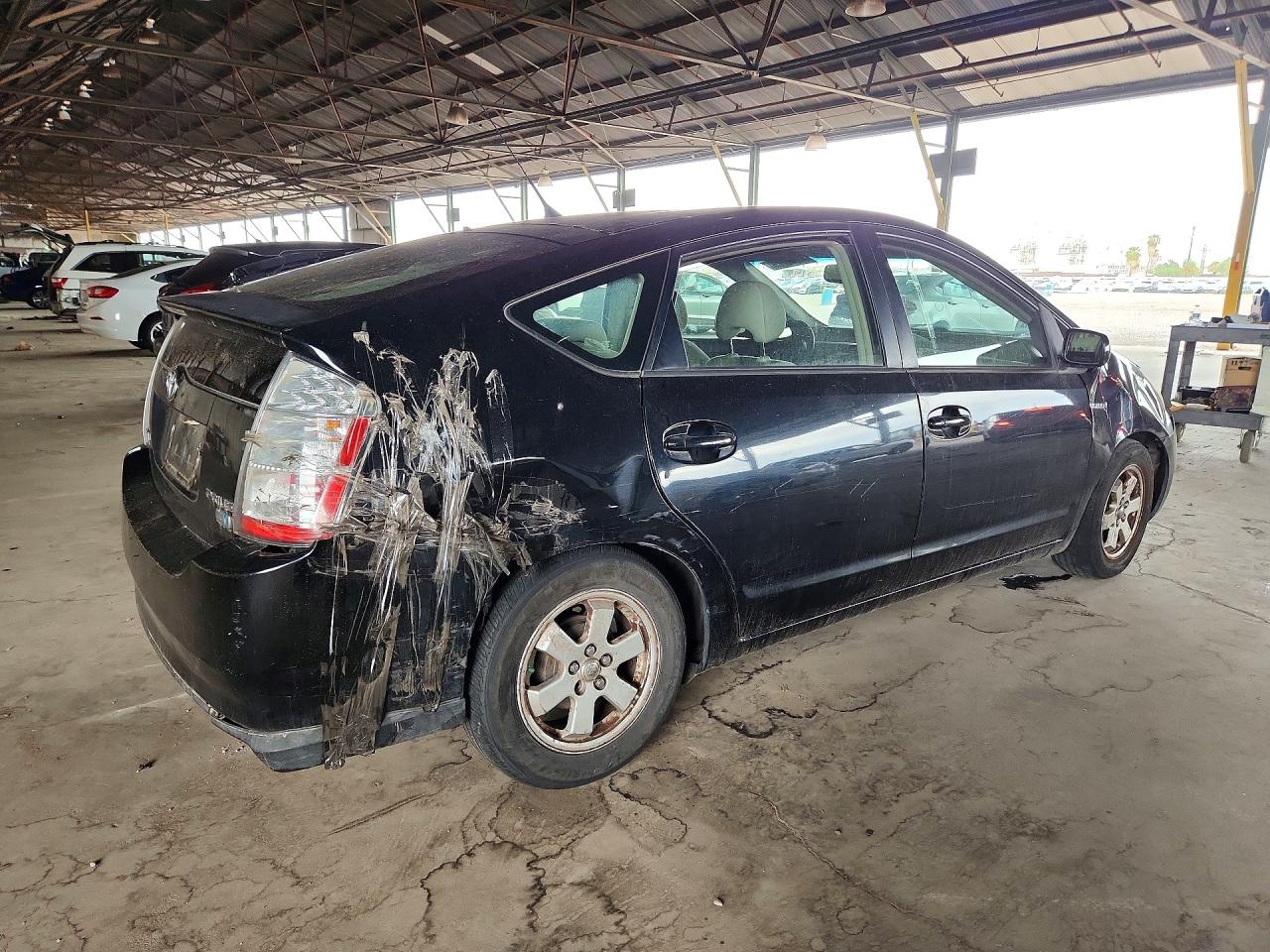 2006 Toyota Prius Base Black vin: JTDKB20U363152301