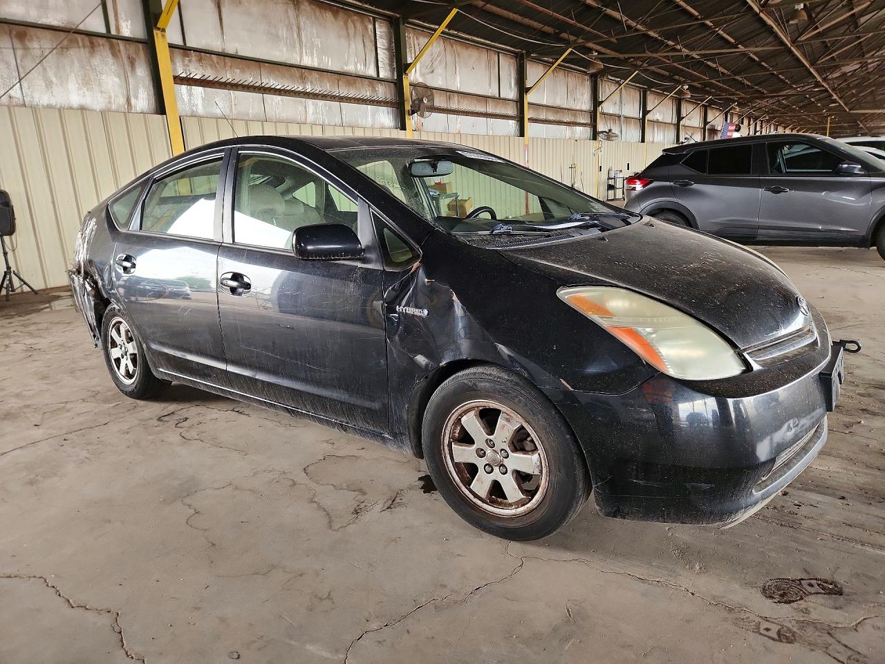 2006 Toyota Prius Base Black vin: JTDKB20U363152301