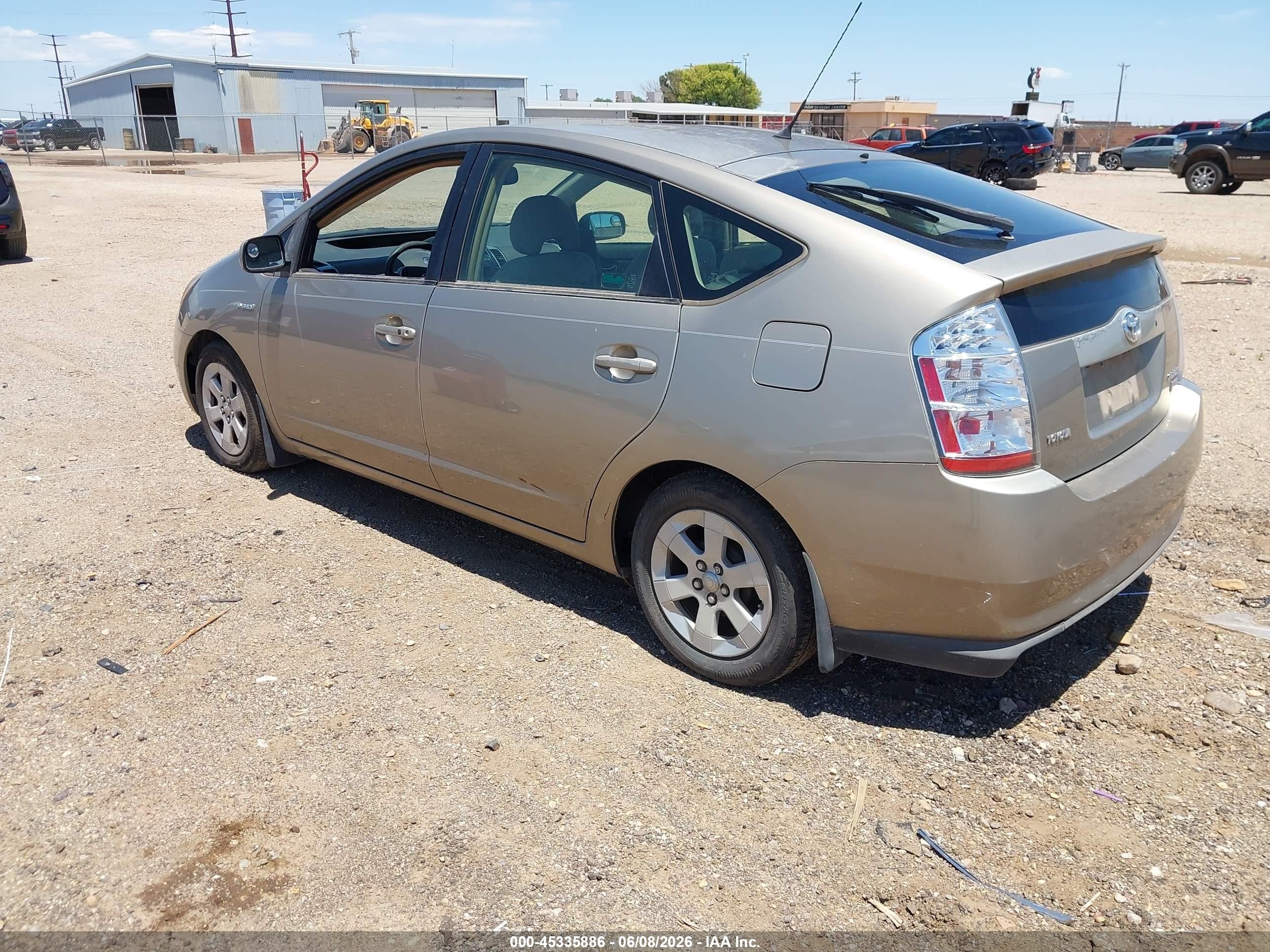 2006 Toyota Prius Gold vin: JTDKB20U363178901
