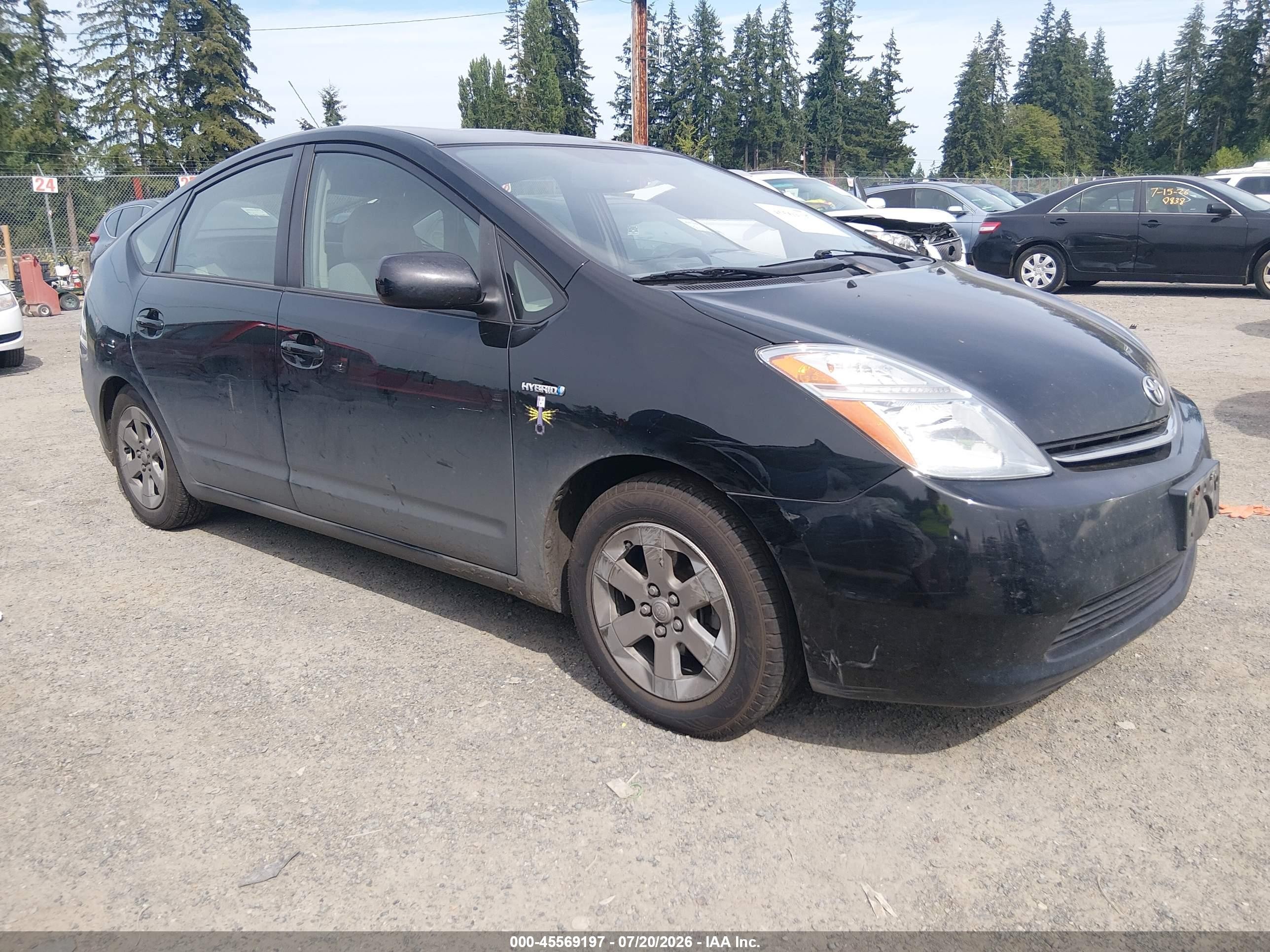 2006 Toyota Prius   Black vin: JTDKB20U363183760