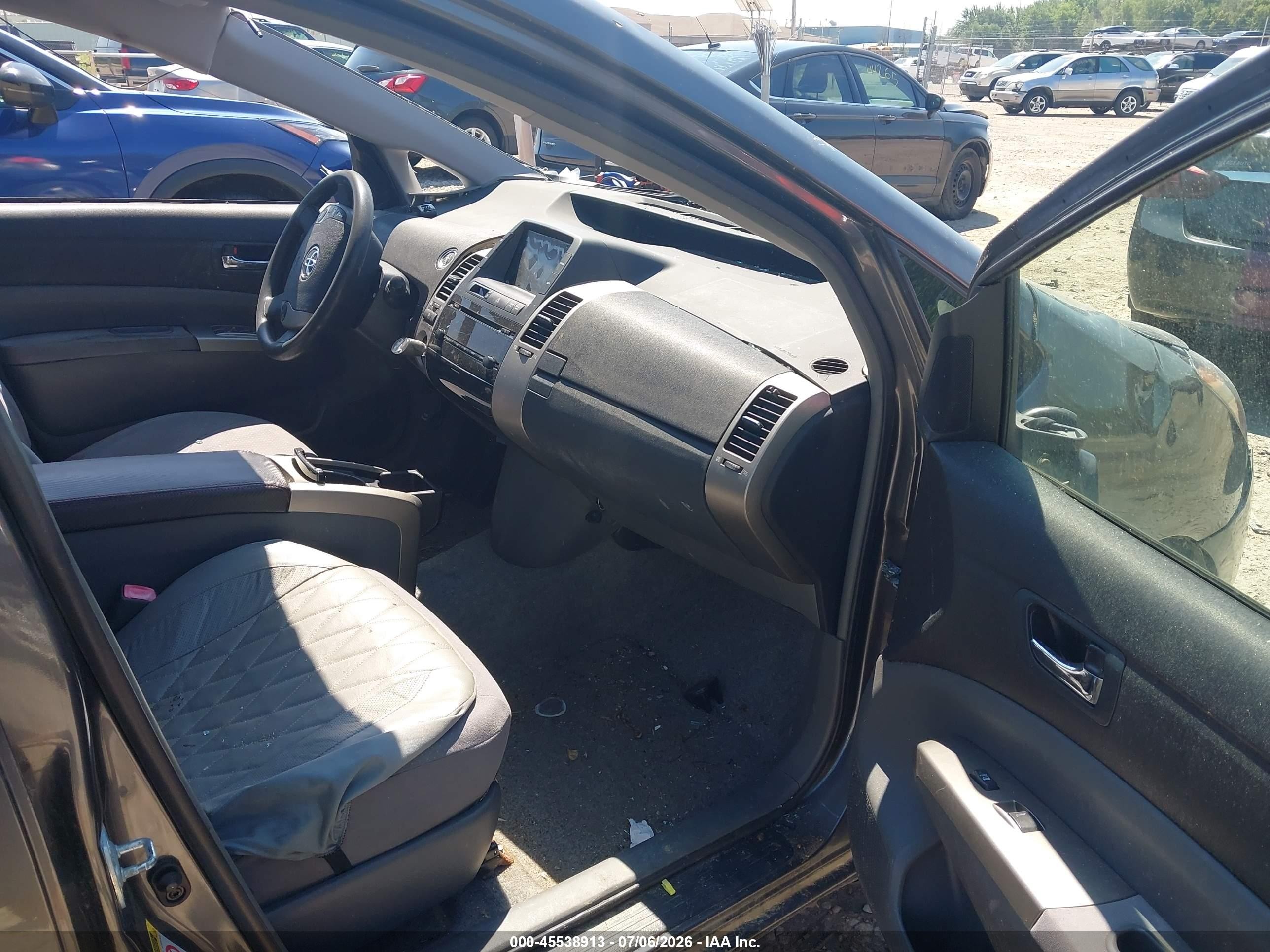 2006 Toyota Prius   Black vin: JTDKB20U363184178