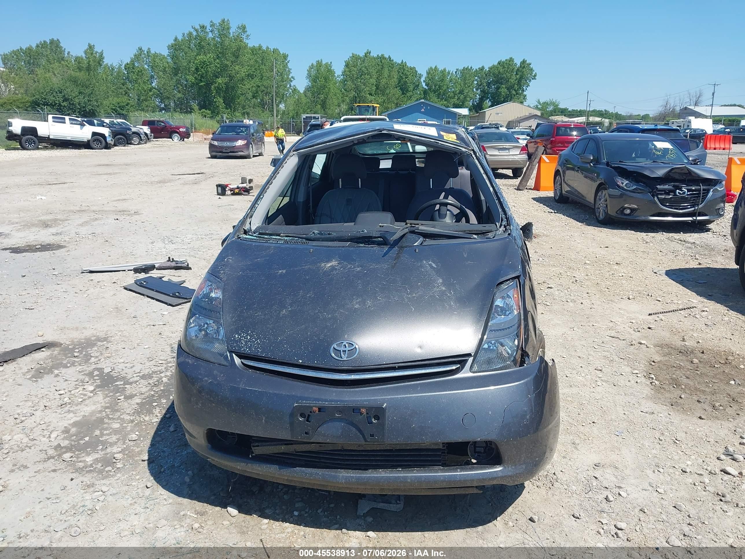 2006 Toyota Prius   Black vin: JTDKB20U363184178