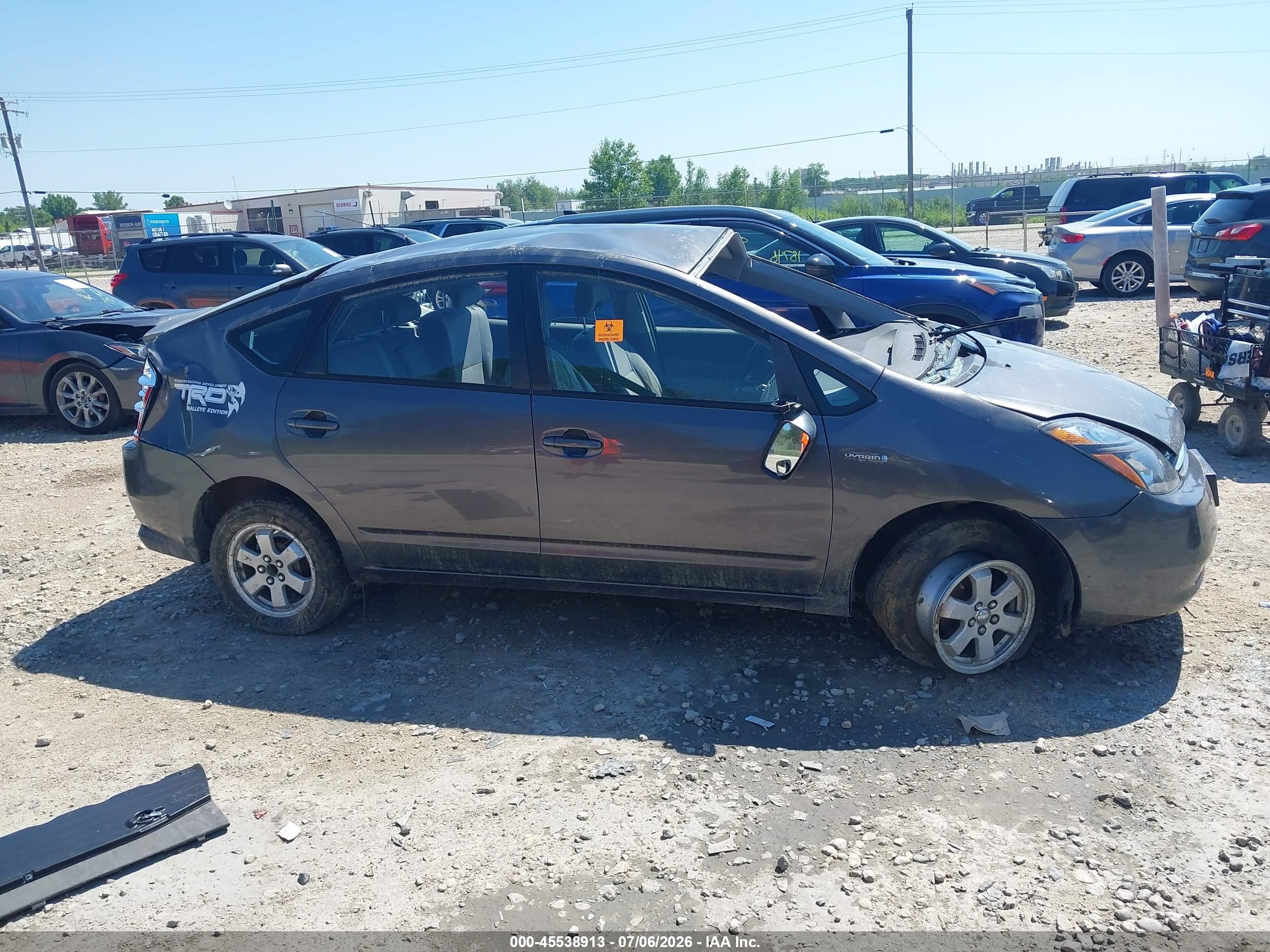 2006 Toyota Prius   Black vin: JTDKB20U363184178