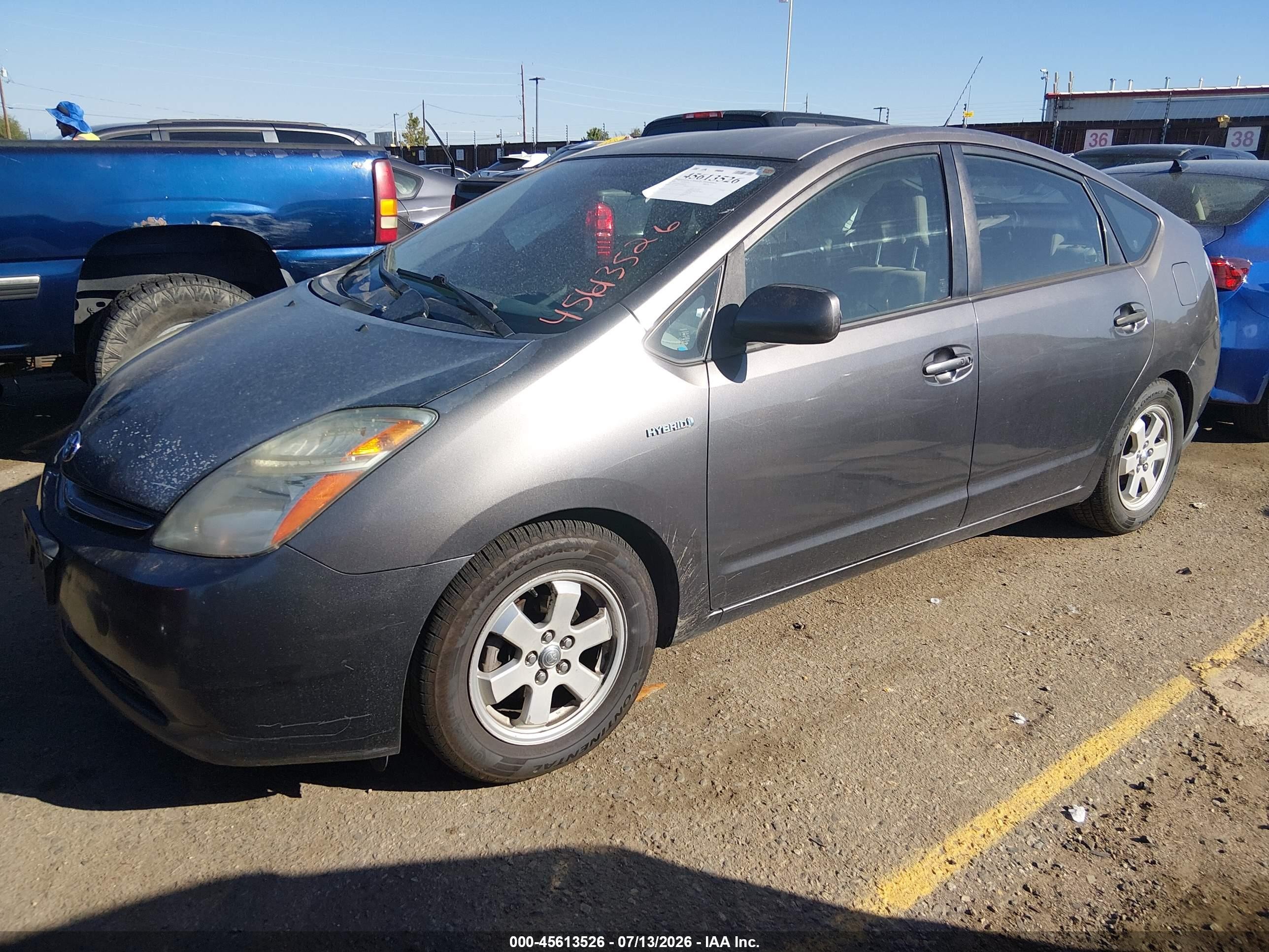 2006 Toyota Prius   Gray vin: JTDKB20U363186397