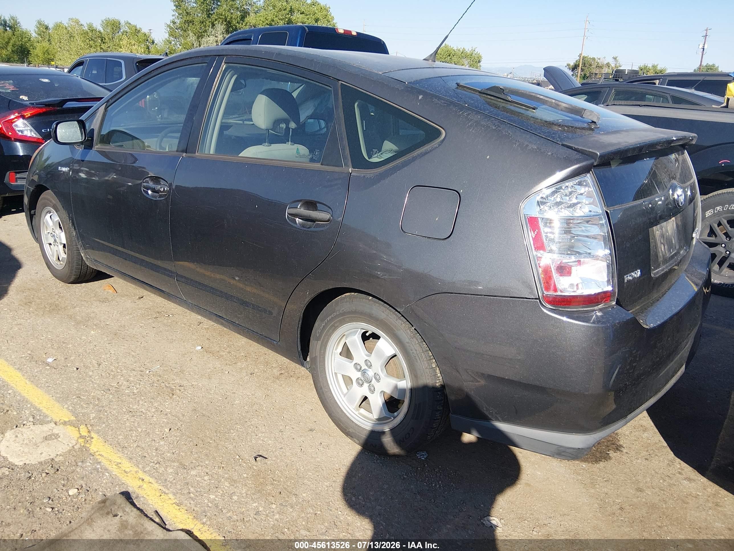 2006 Toyota Prius   Gray vin: JTDKB20U363186397