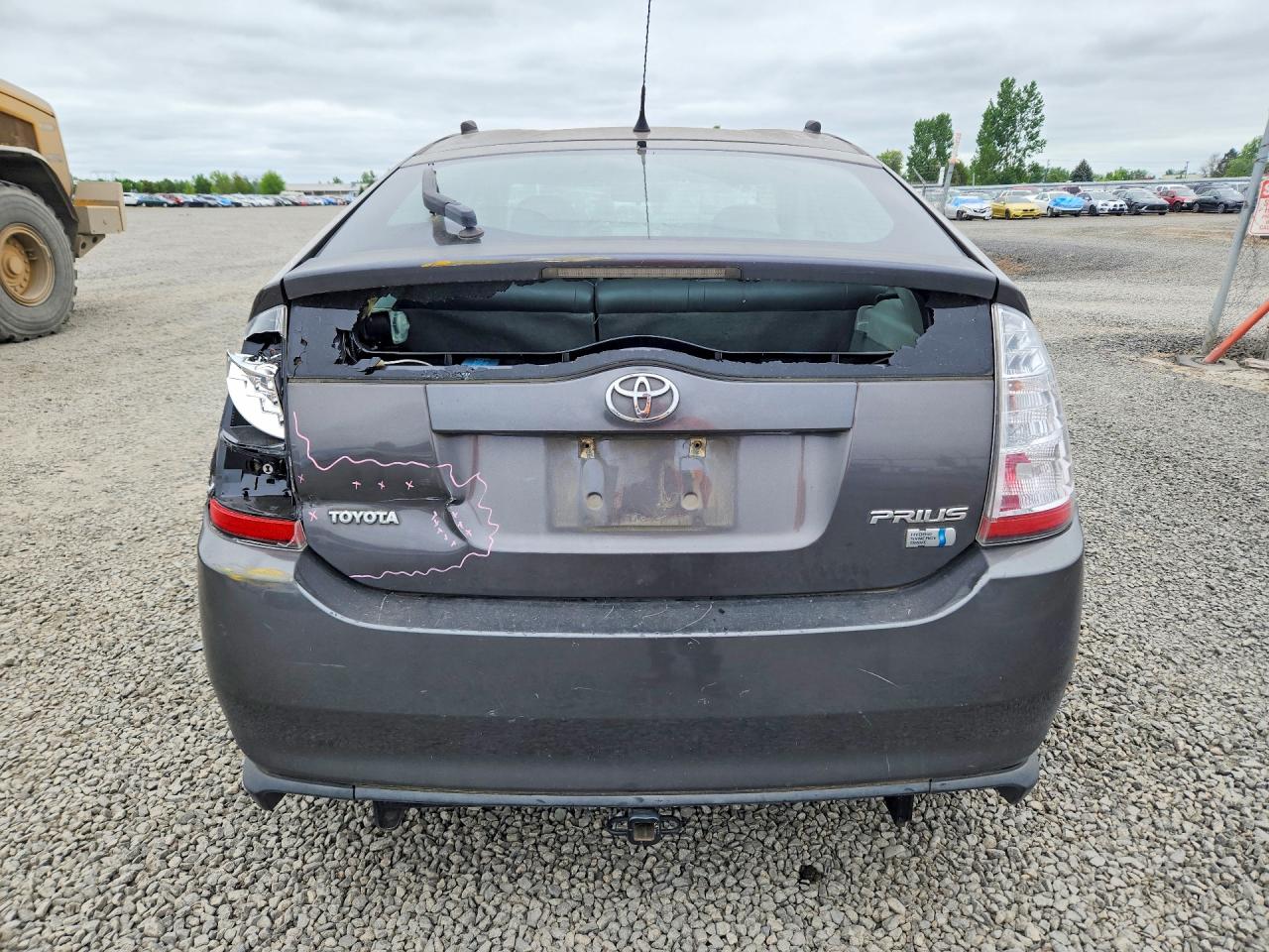 2006 Toyota Prius Base Серый vin: JTDKB20U363197710