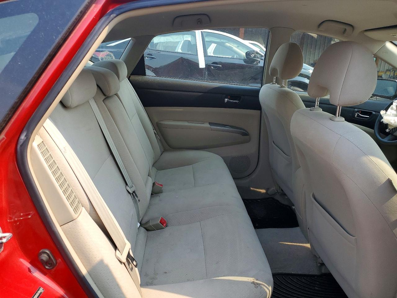 2006 Toyota Prius Base Красный vin: JTDKB20U367066303