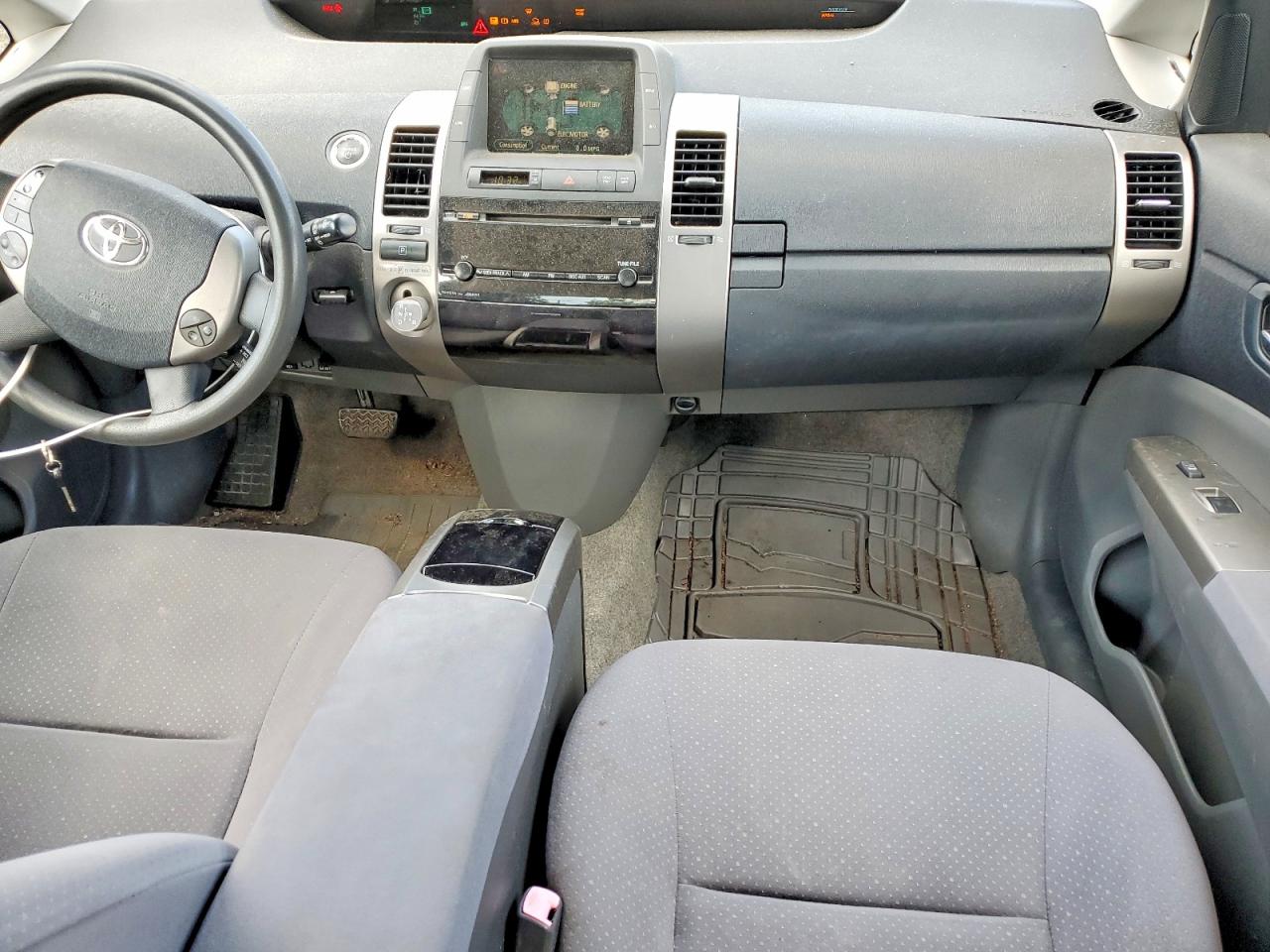 2006 Toyota Prius Base Silver vin: JTDKB20U367077978