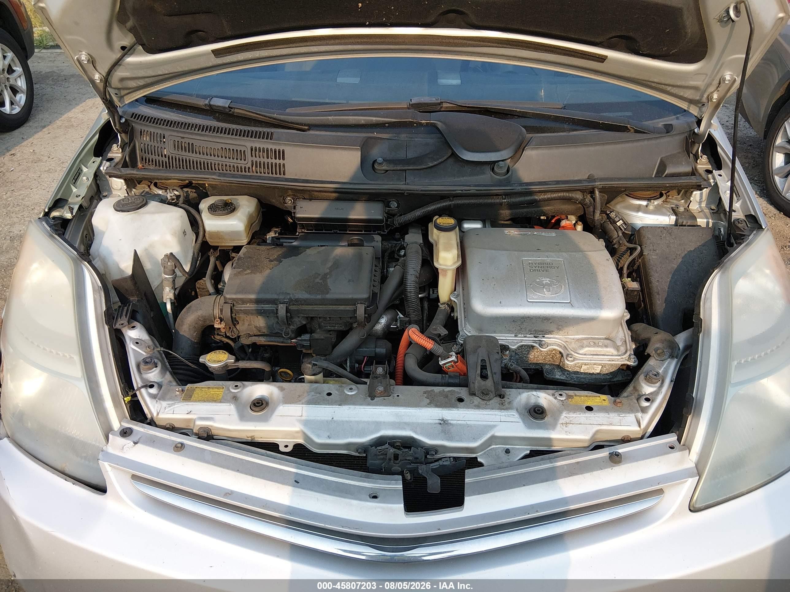 2006 Toyota Prius   Silver vin: JTDKB20U367526530
