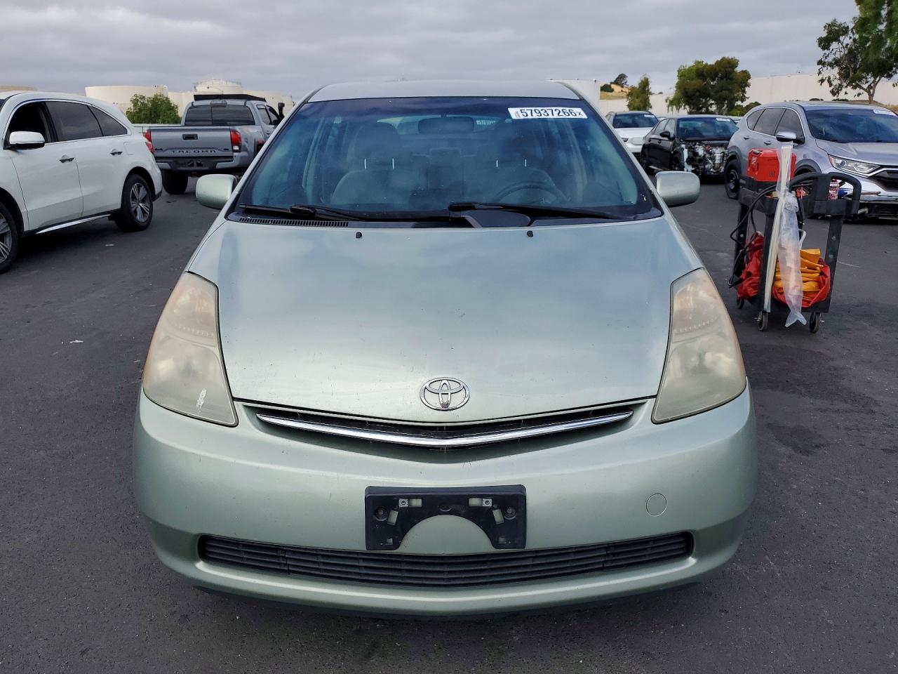 2006 Toyota Prius Base Green vin: JTDKB20U367527886