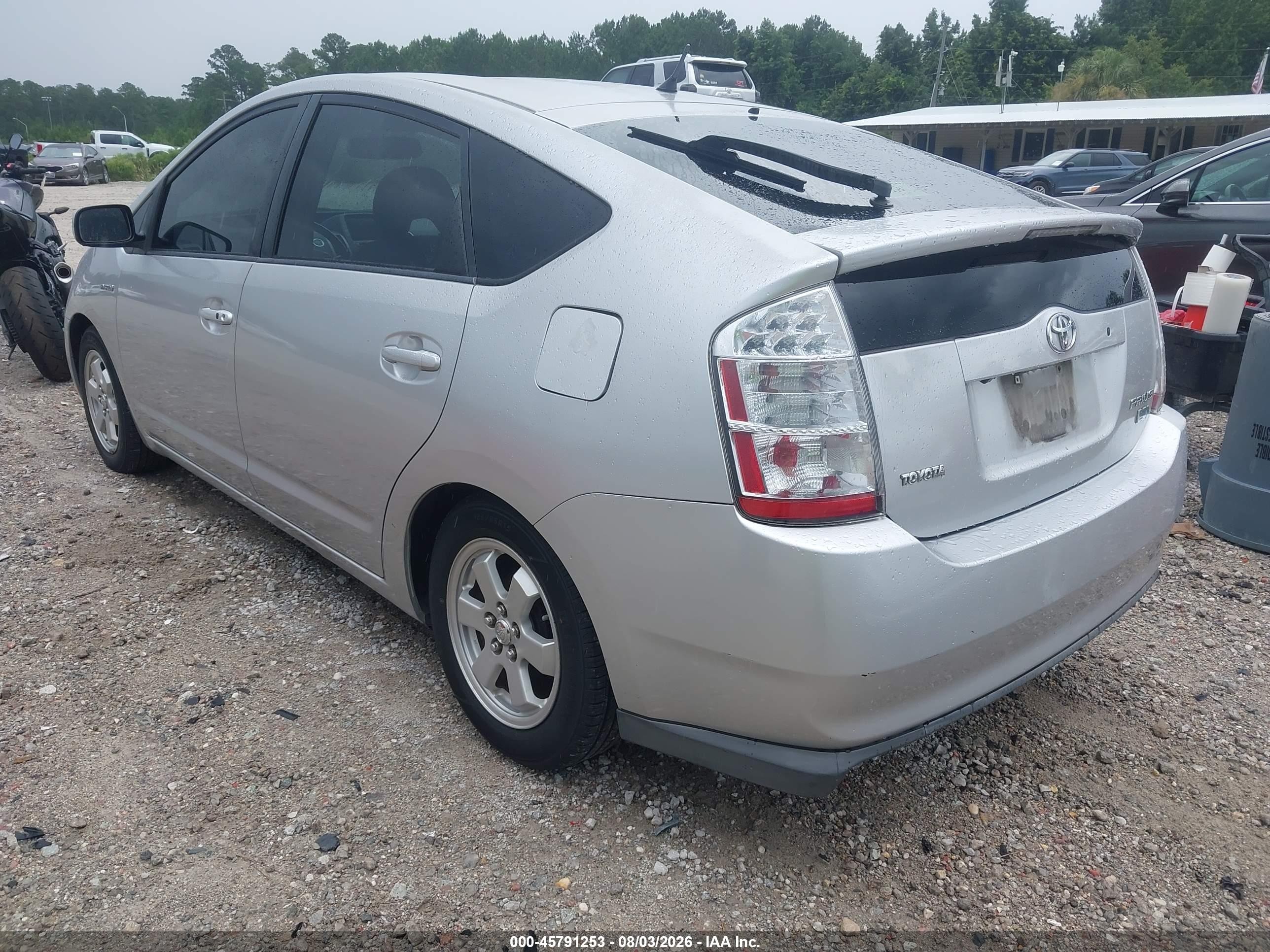 2007 Toyota Prius   Серый vin: JTDKB20U373205595