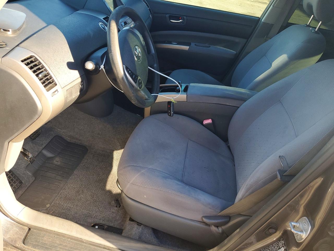 2007 Toyota Prius Gray vin: JTDKB20U373218623