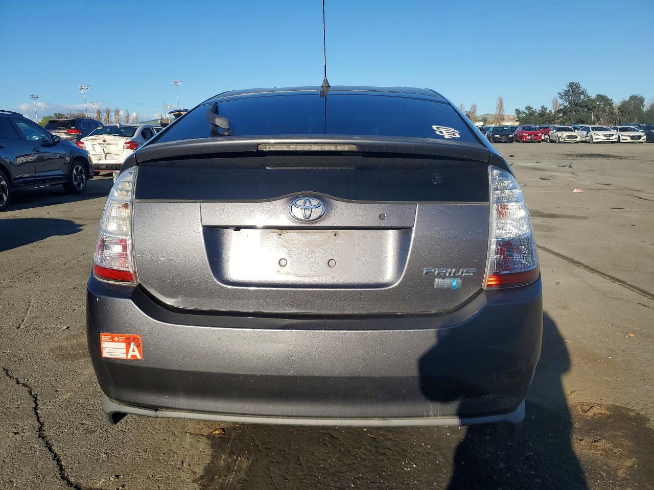 2007 Toyota Prius Gray vin: JTDKB20U373218623