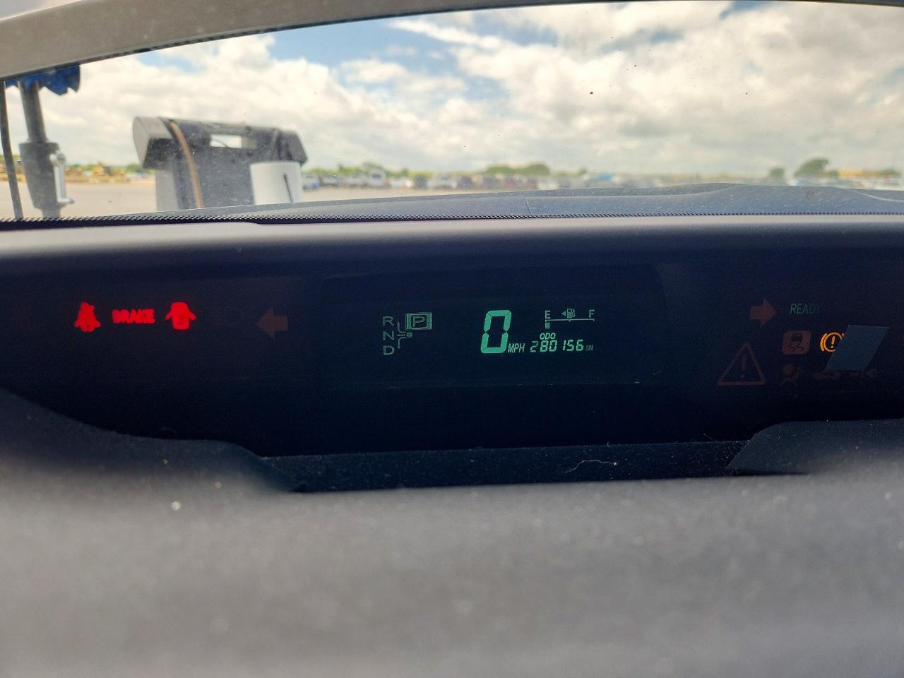2007 Toyota Prius Base Gray vin: JTDKB20U373249581
