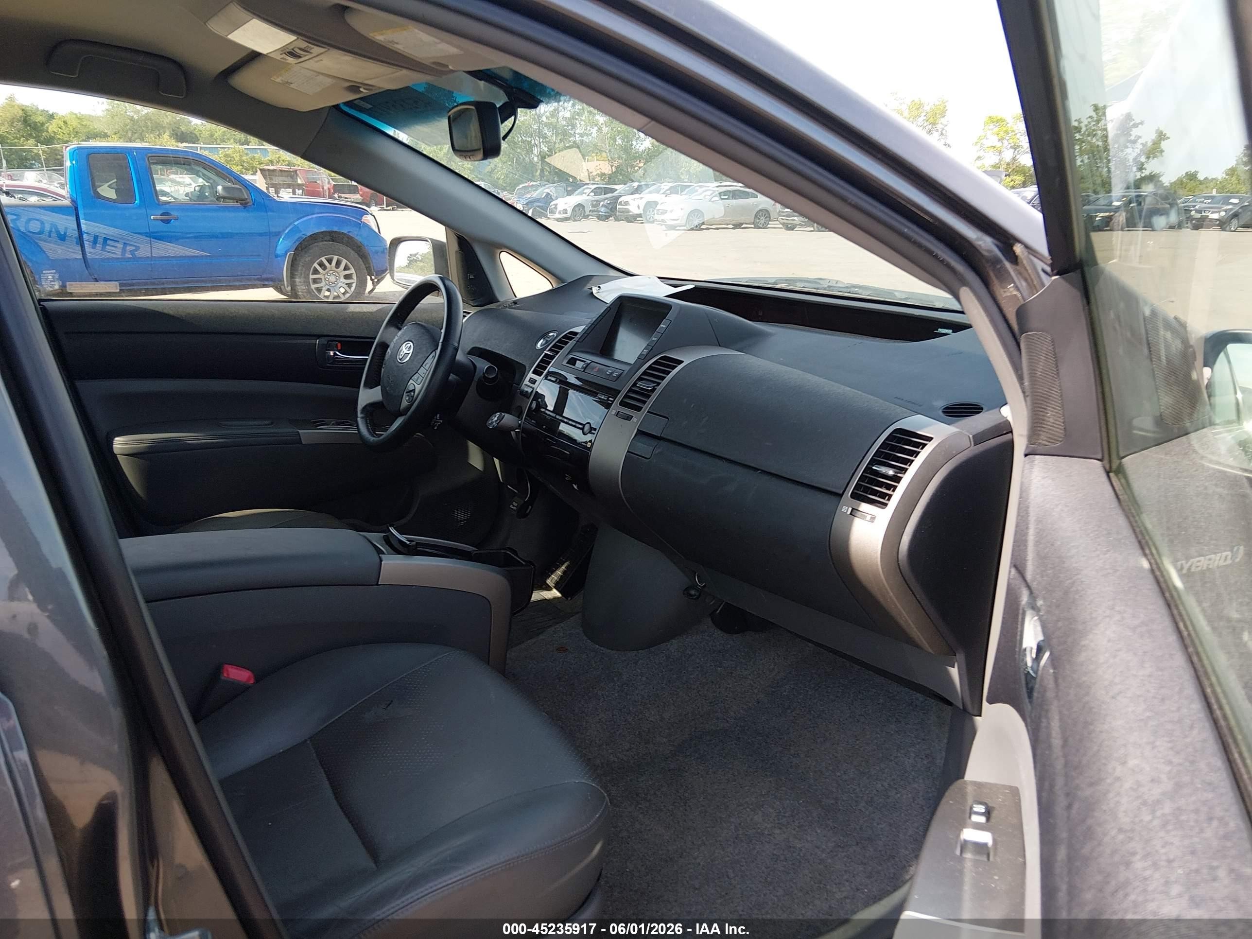 2007 Toyota Prius   Gray vin: JTDKB20U373249967