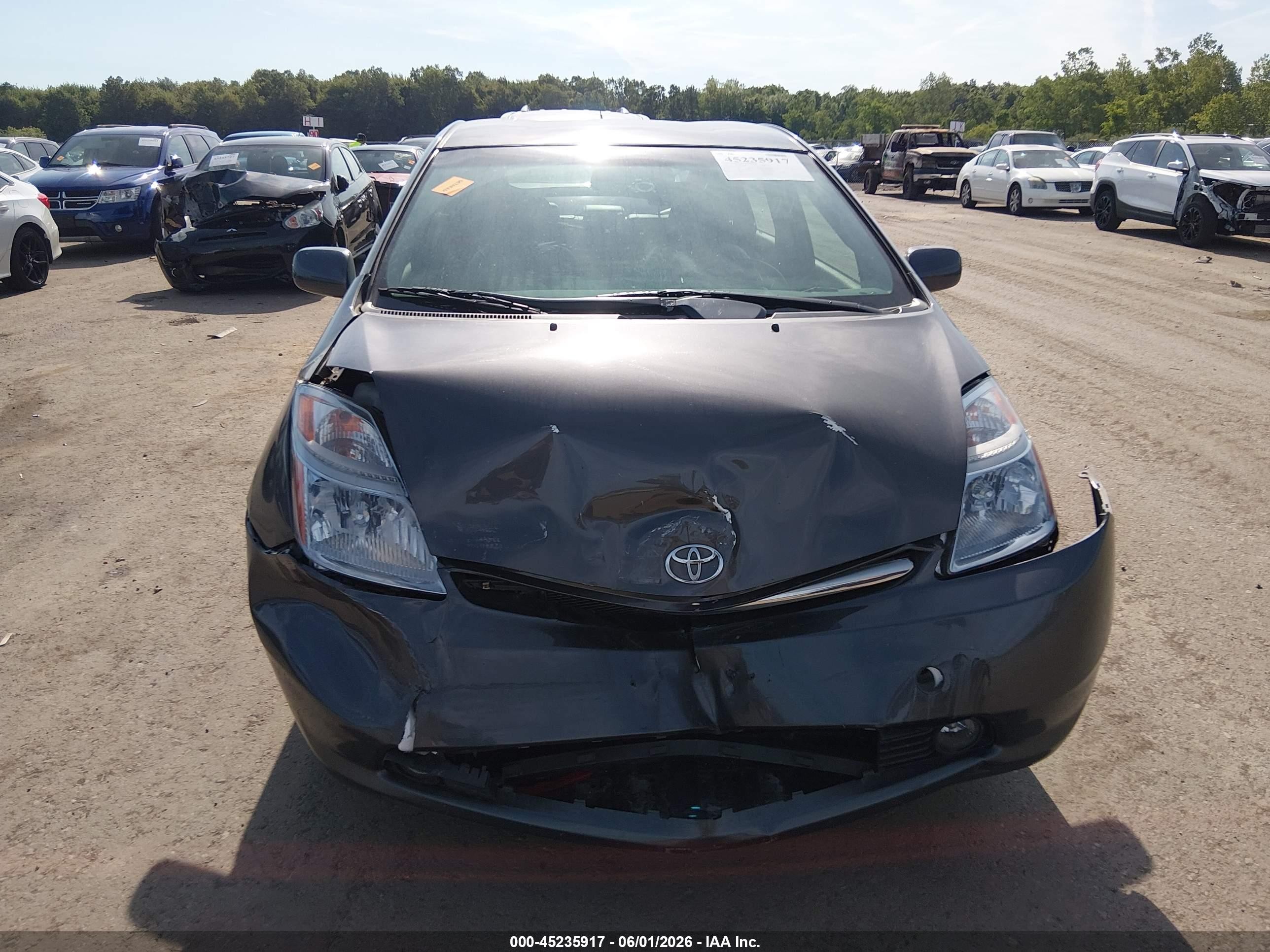 2007 Toyota Prius   Gray vin: JTDKB20U373249967