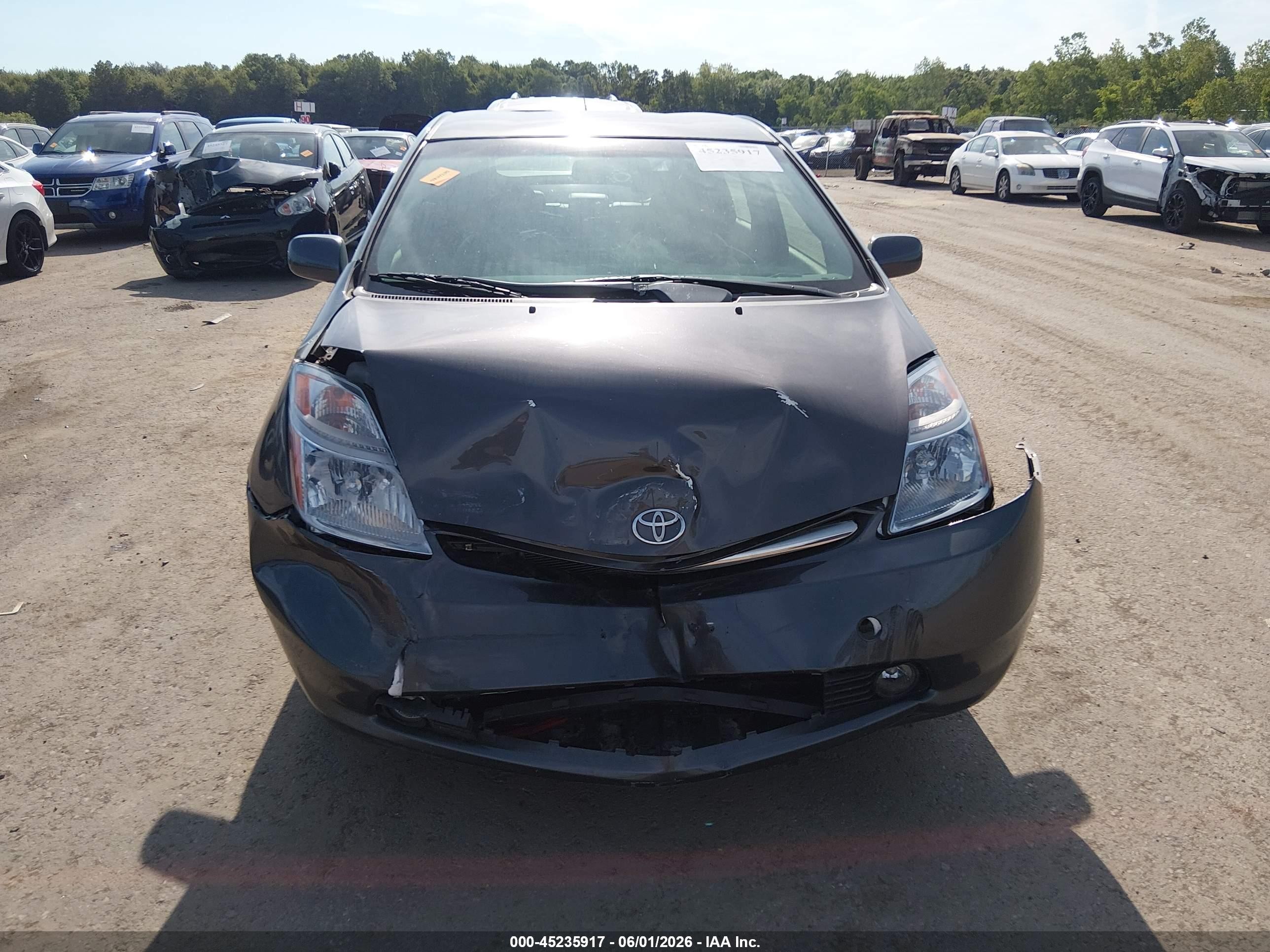 2007 Toyota Prius   Gray vin: JTDKB20U373249967