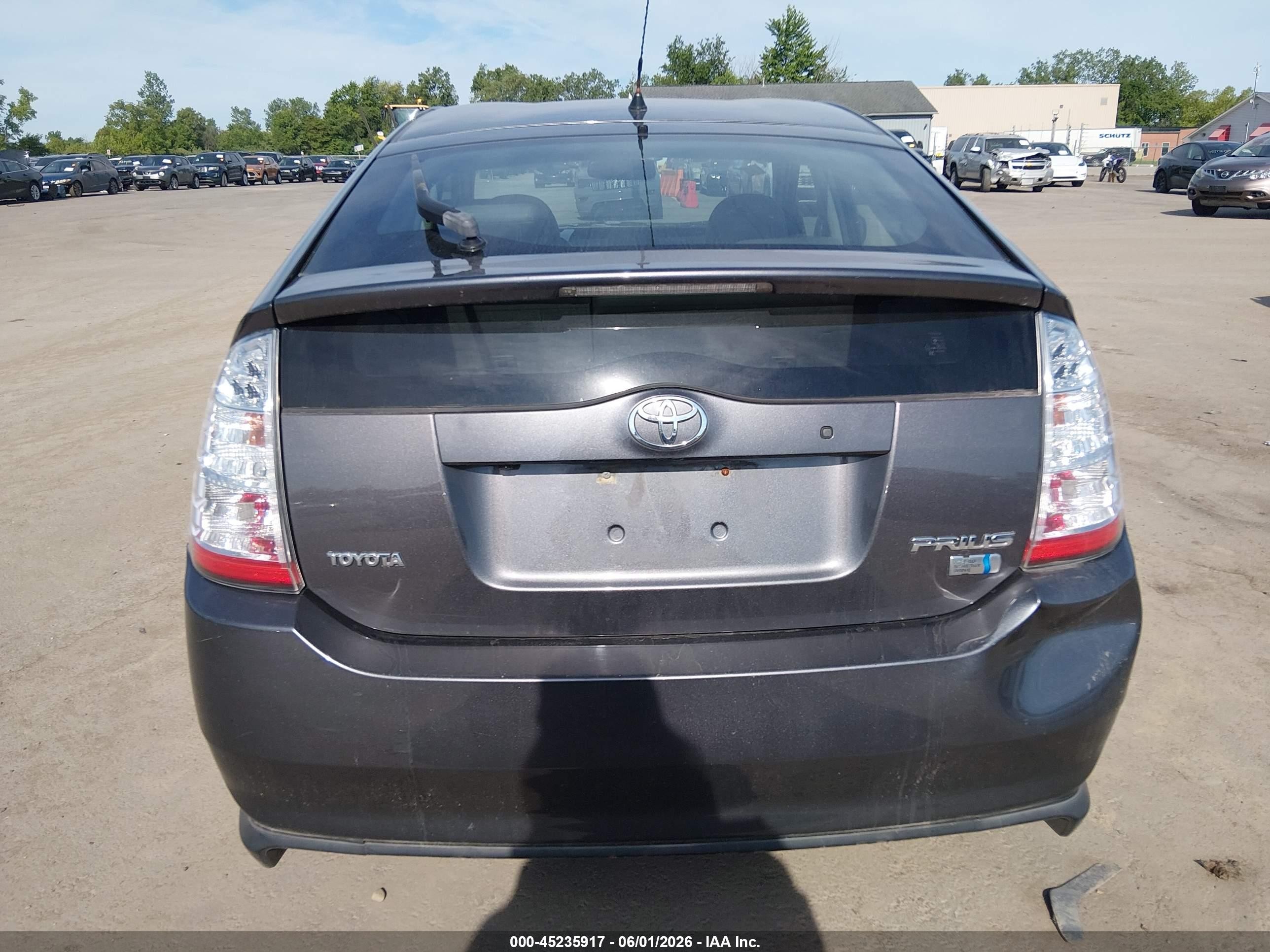 2007 Toyota Prius   Gray vin: JTDKB20U373249967