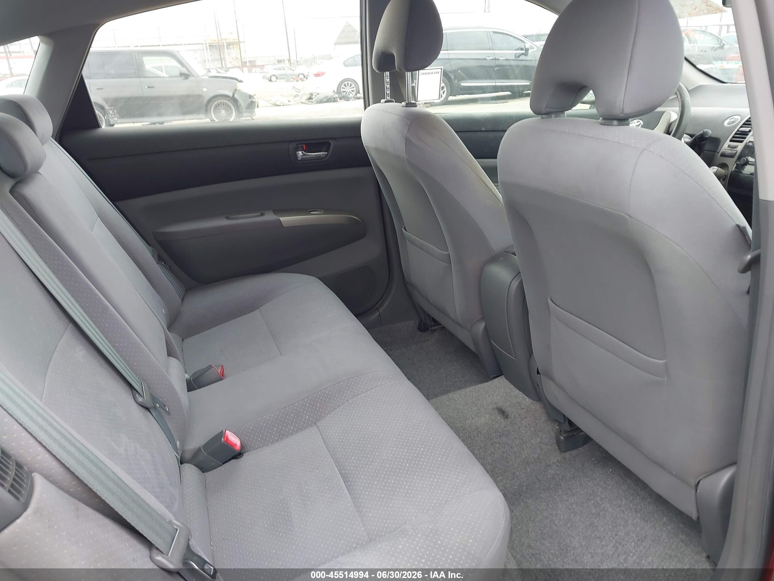 2007 Toyota Prius   Красный vin: JTDKB20U373251847