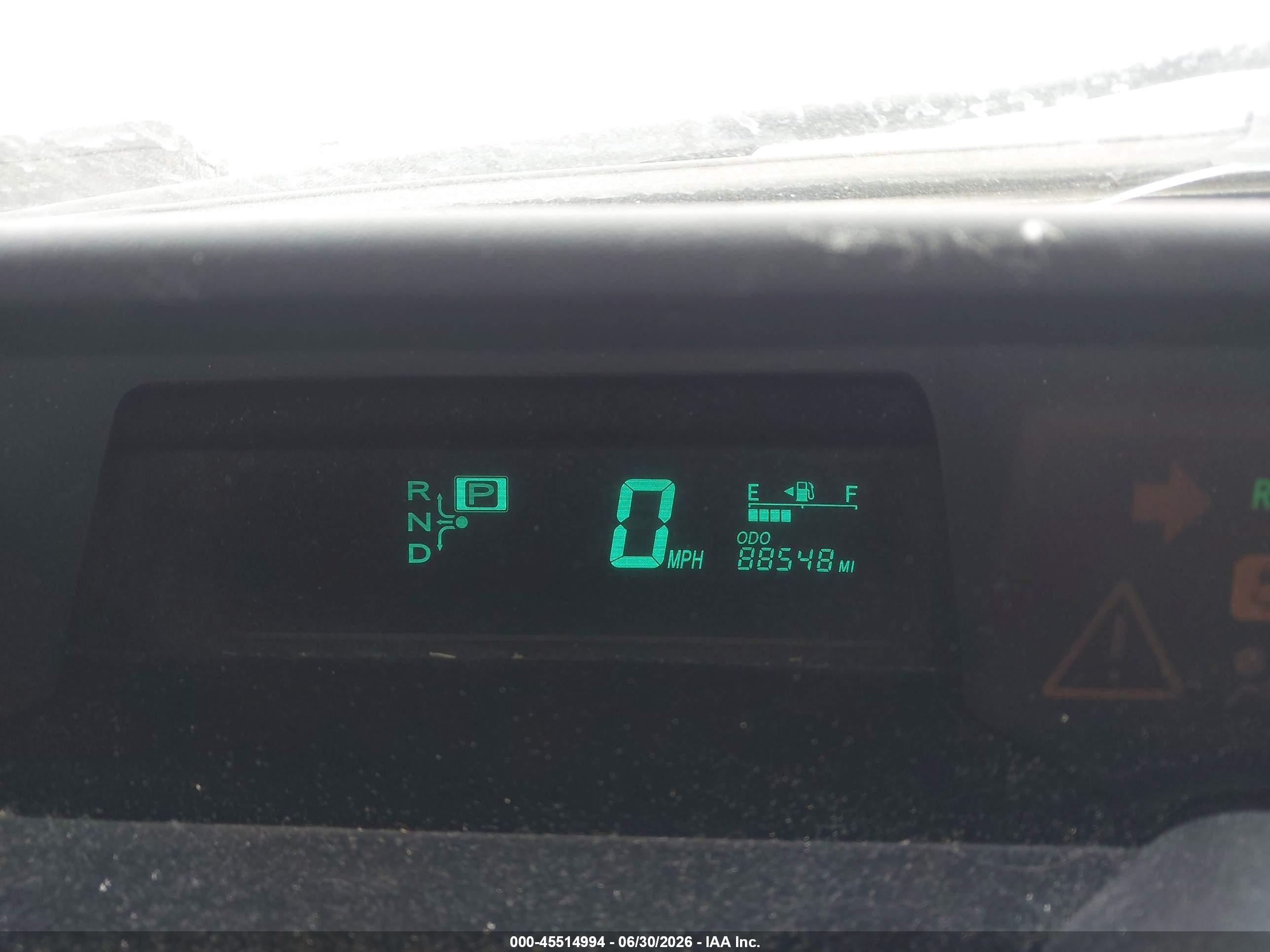 2007 Toyota Prius   Красный vin: JTDKB20U373251847