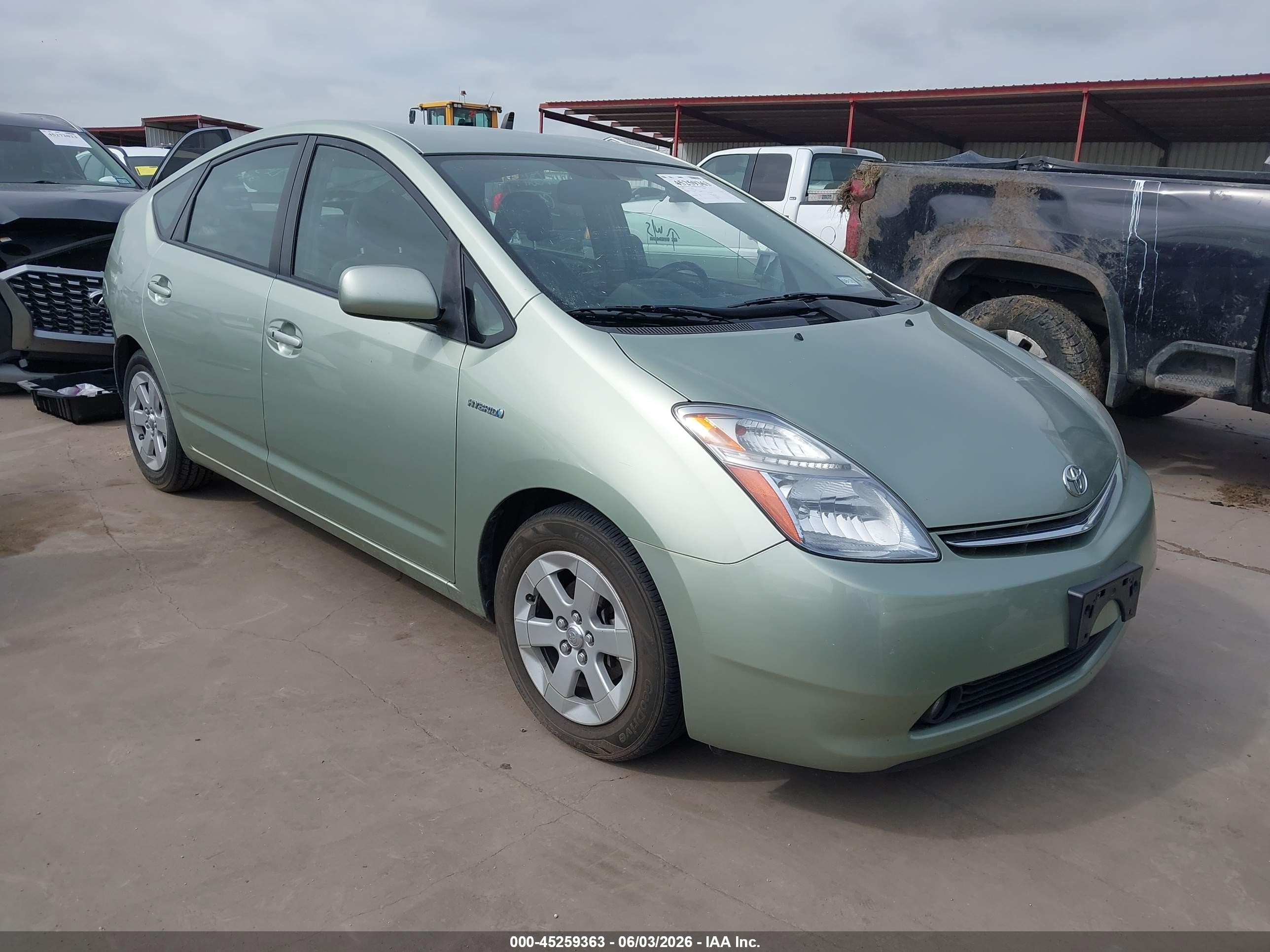 2007 Toyota Prius   Green vin: JTDKB20U373257888