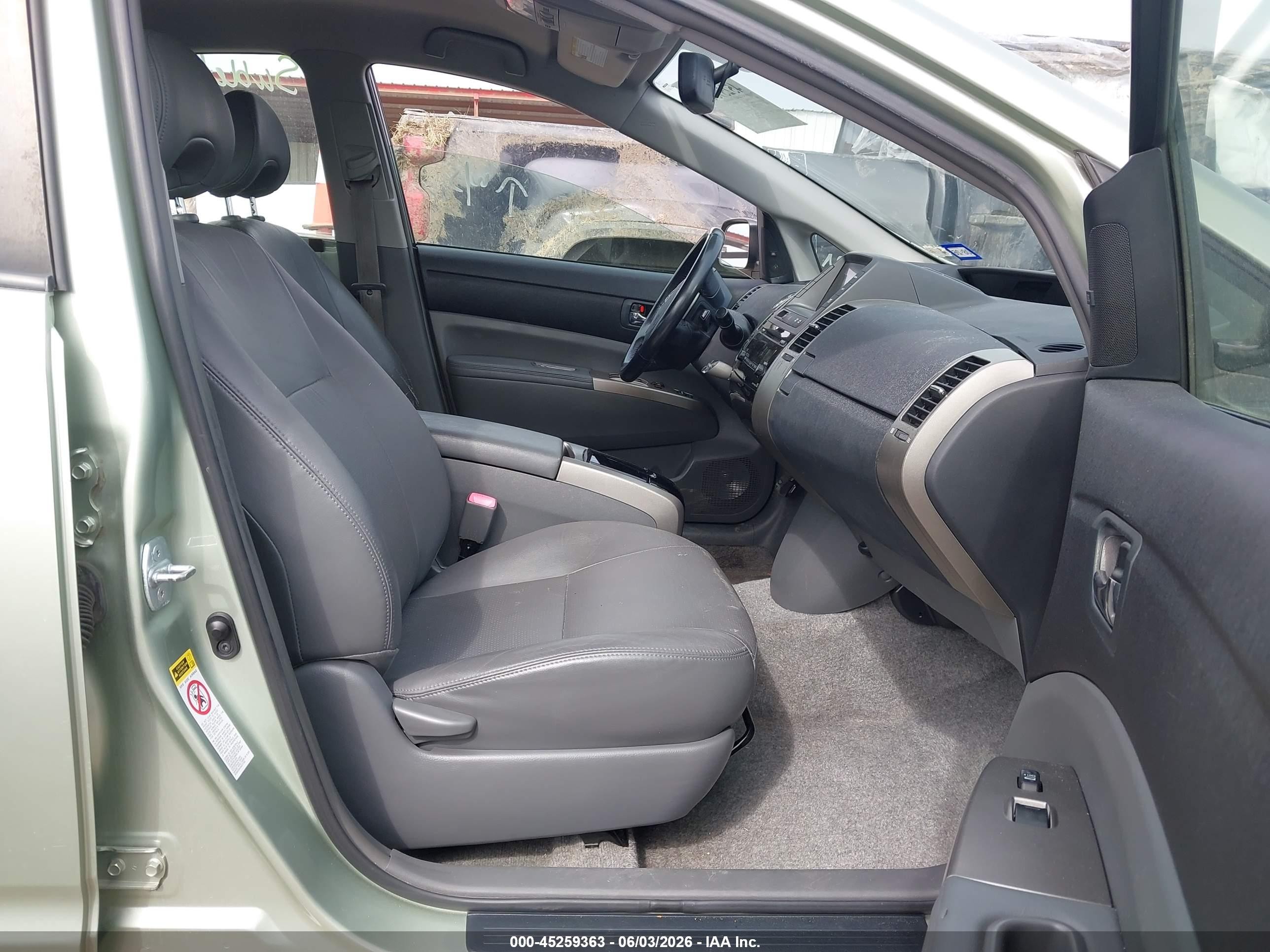 2007 Toyota Prius   Green vin: JTDKB20U373257888