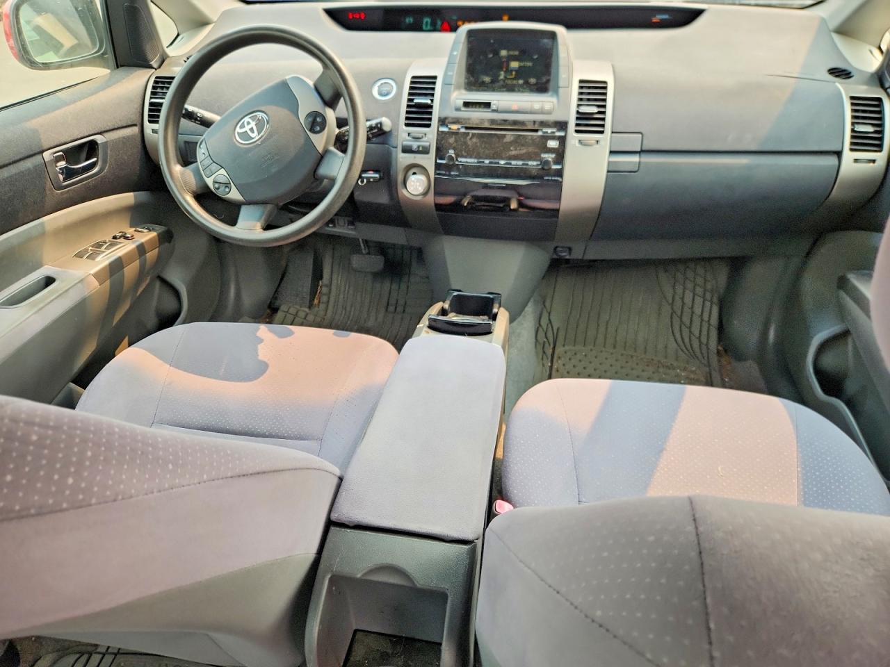 2007 Toyota Prius Base Red vin: JTDKB20U373267286