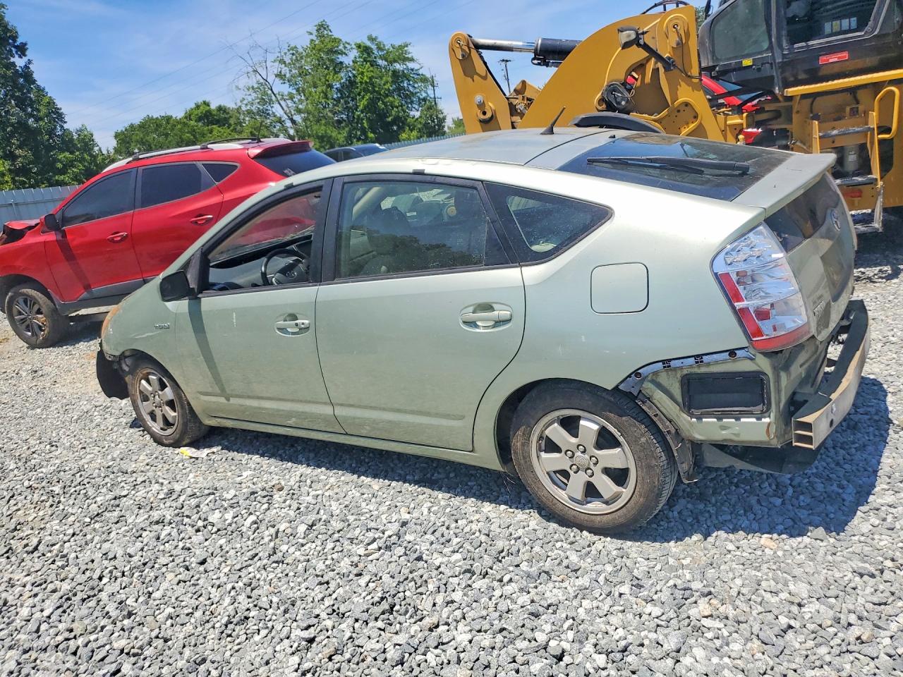 2007 Toyota Prius Base Green vin: JTDKB20U373277817