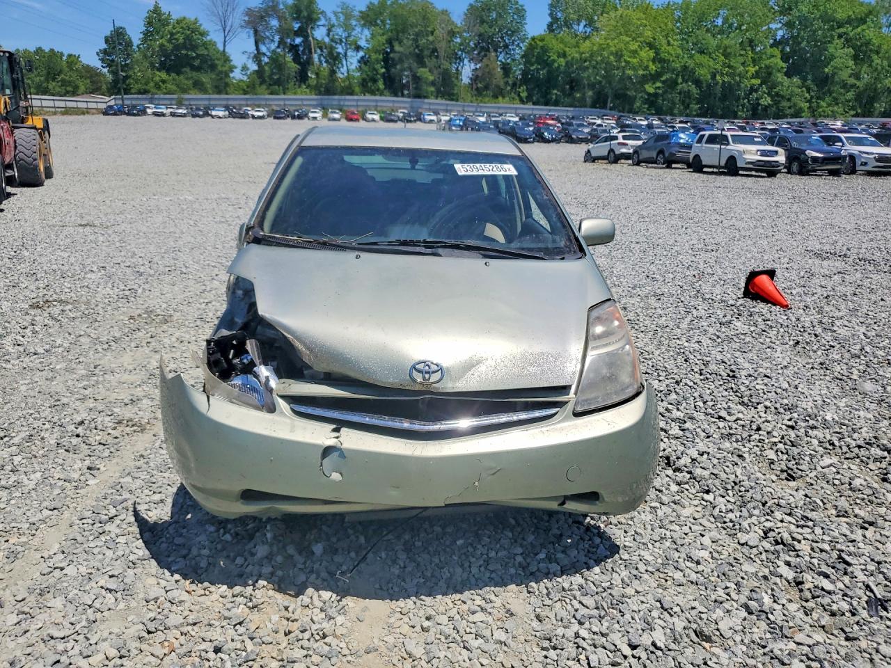 2007 Toyota Prius Base Green vin: JTDKB20U373277817