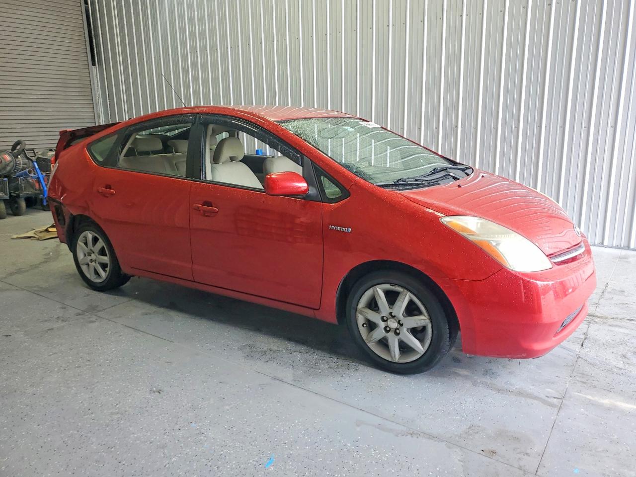 2007 Toyota Prius Touring Red vin: JTDKB20U373295220