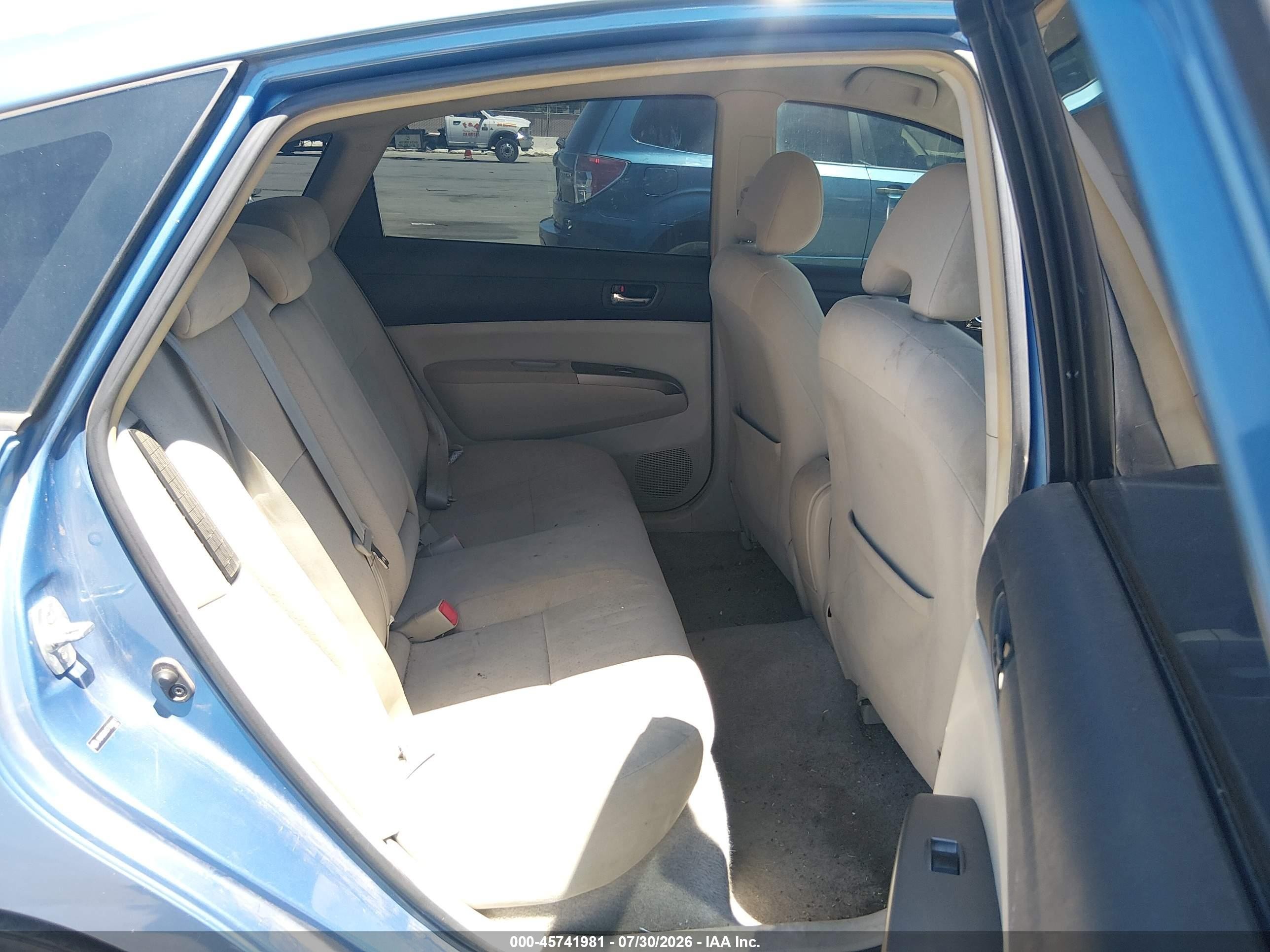 2007 Toyota Prius   Blue vin: JTDKB20U377086911
