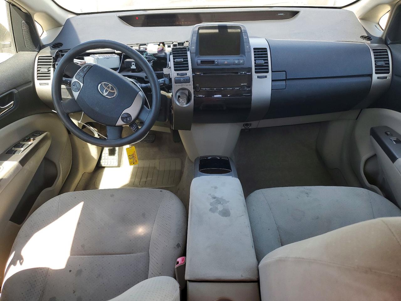 2007 Toyota Prius Base Blue vin: JTDKB20U377088612
