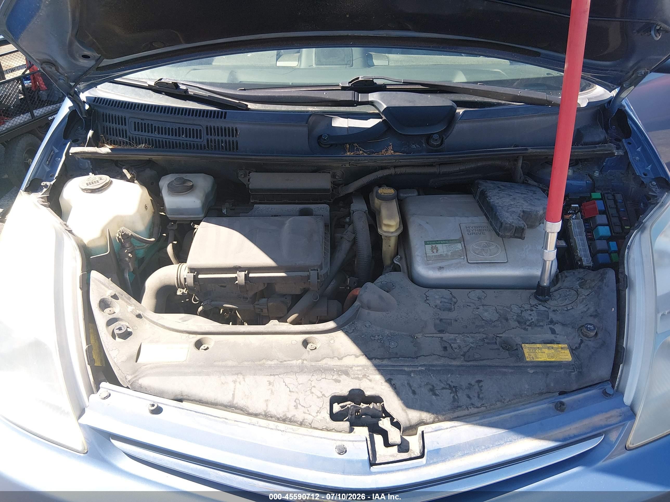 2007 Toyota Prius   Blue vin: JTDKB20U377088805