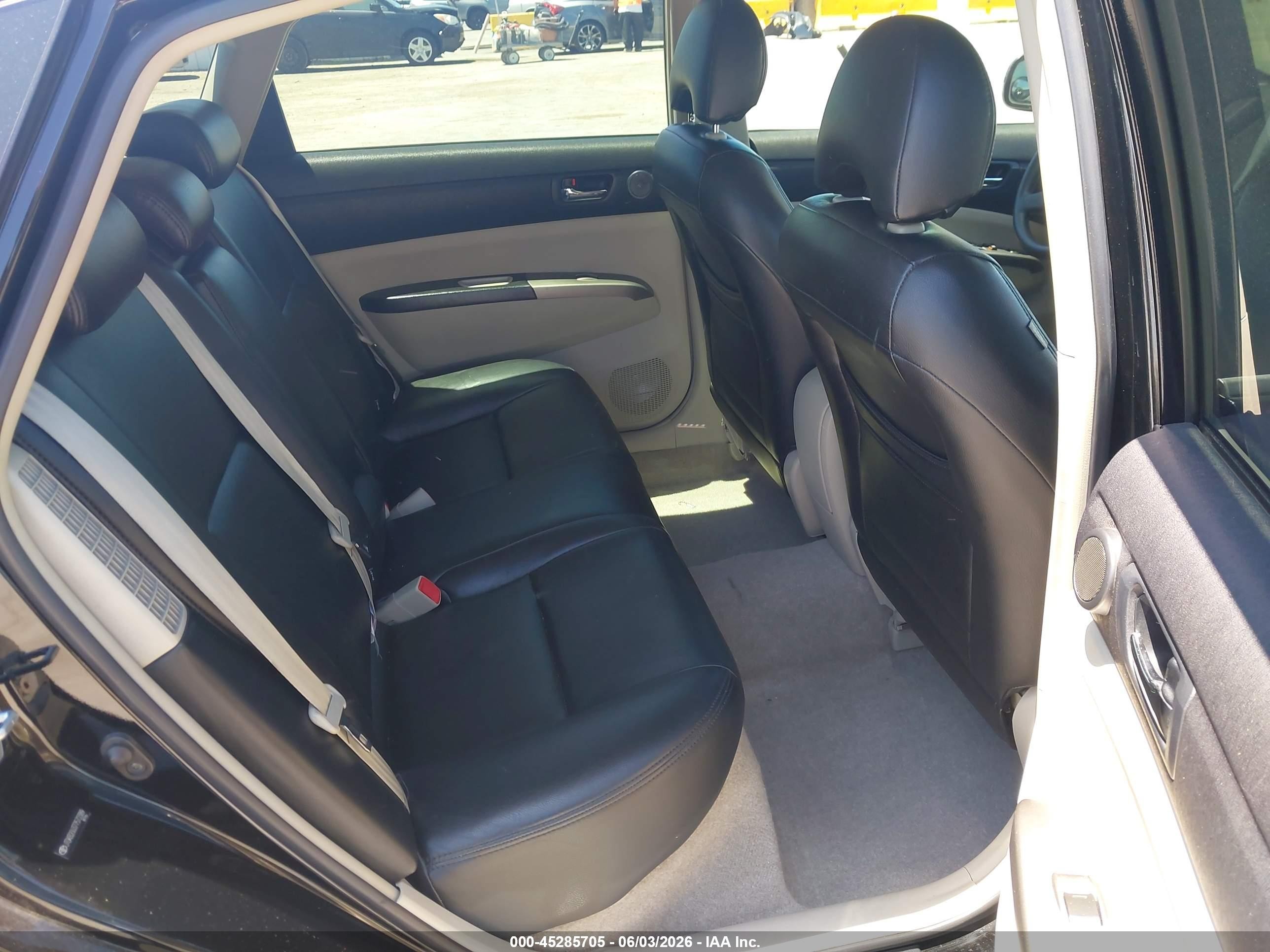 2007 Toyota Prius Touring Black vin: JTDKB20U377572389