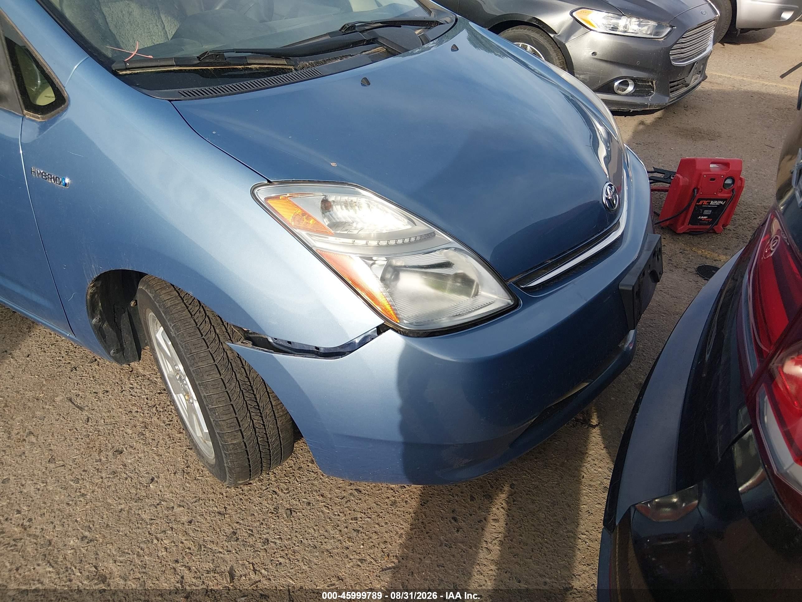 2007 Toyota Prius   Blue vin: JTDKB20U377582677