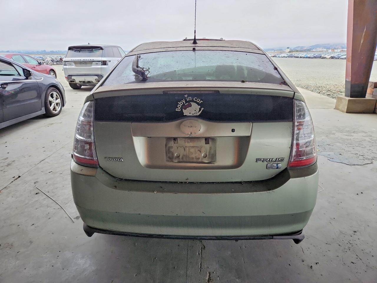 2007 Toyota Prius Base Green vin: JTDKB20U377587801