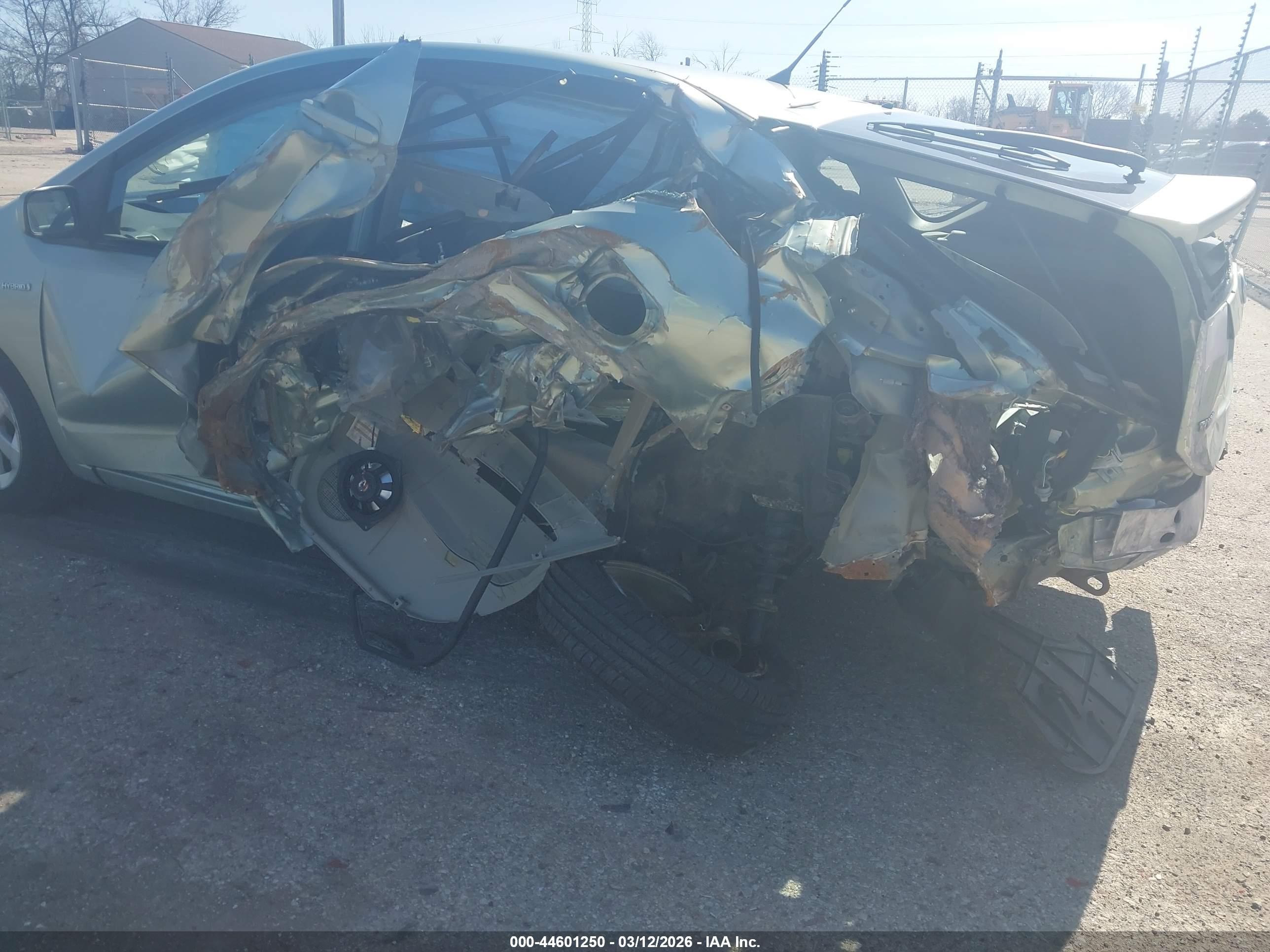2007 Toyota Prius   Серебряный vin: JTDKB20U377596644