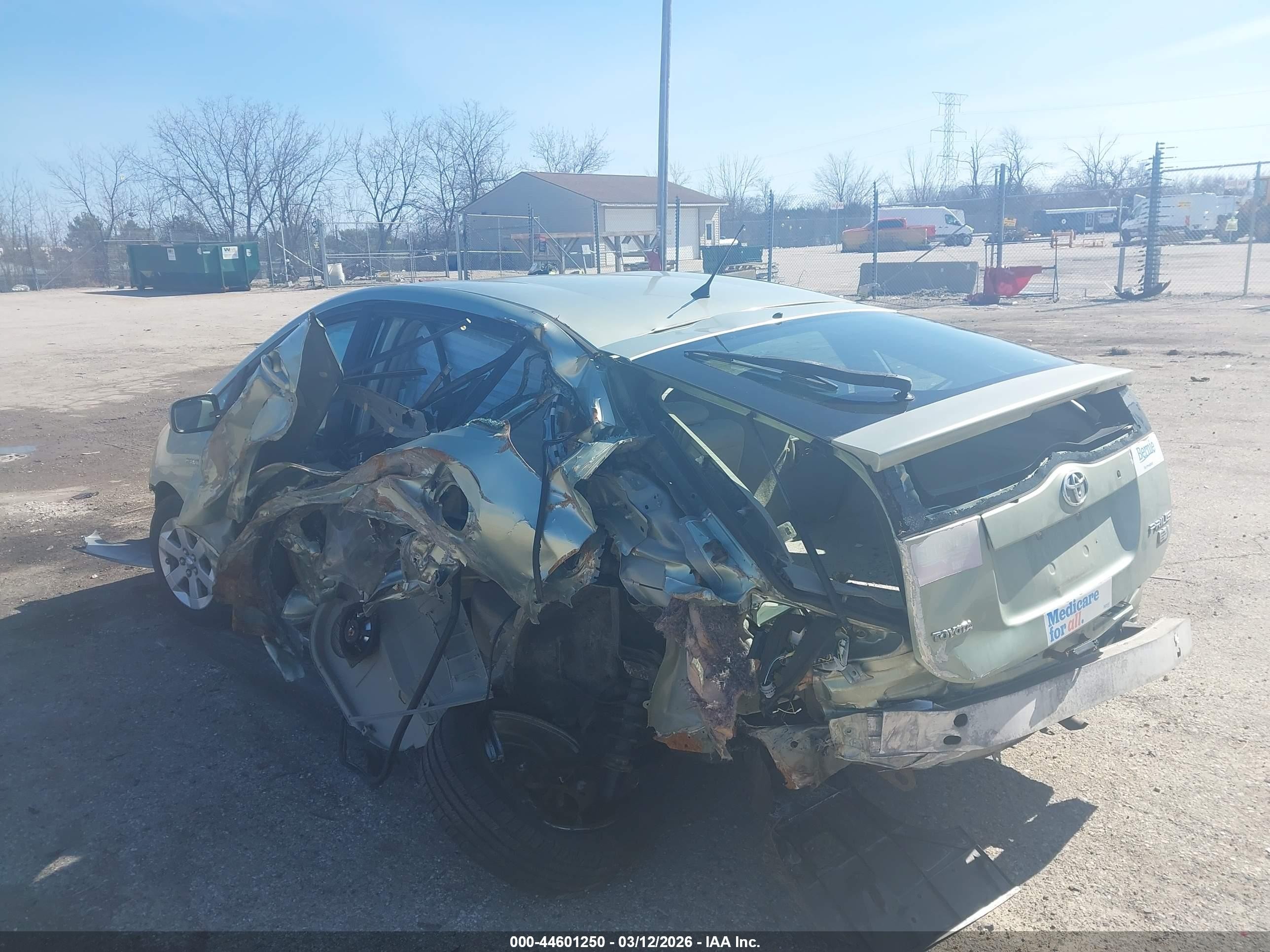 2007 Toyota Prius   Серебряный vin: JTDKB20U377596644