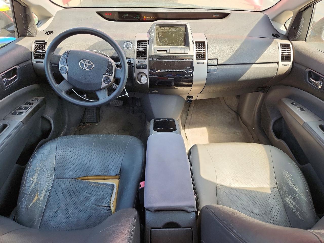 2007 Toyota Prius Base Red vin: JTDKB20U377606766